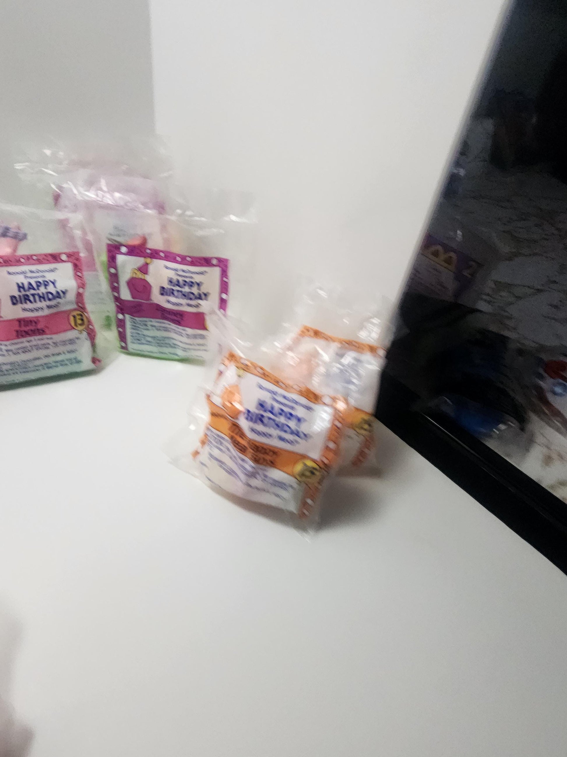 Mcdonalds 1994 Happy Birthday Train Collection Toys - Mcdonalds Toys - Ronald Mcdonald - Birthday Trains - Happy Meal Toys - Mcdonalds Train