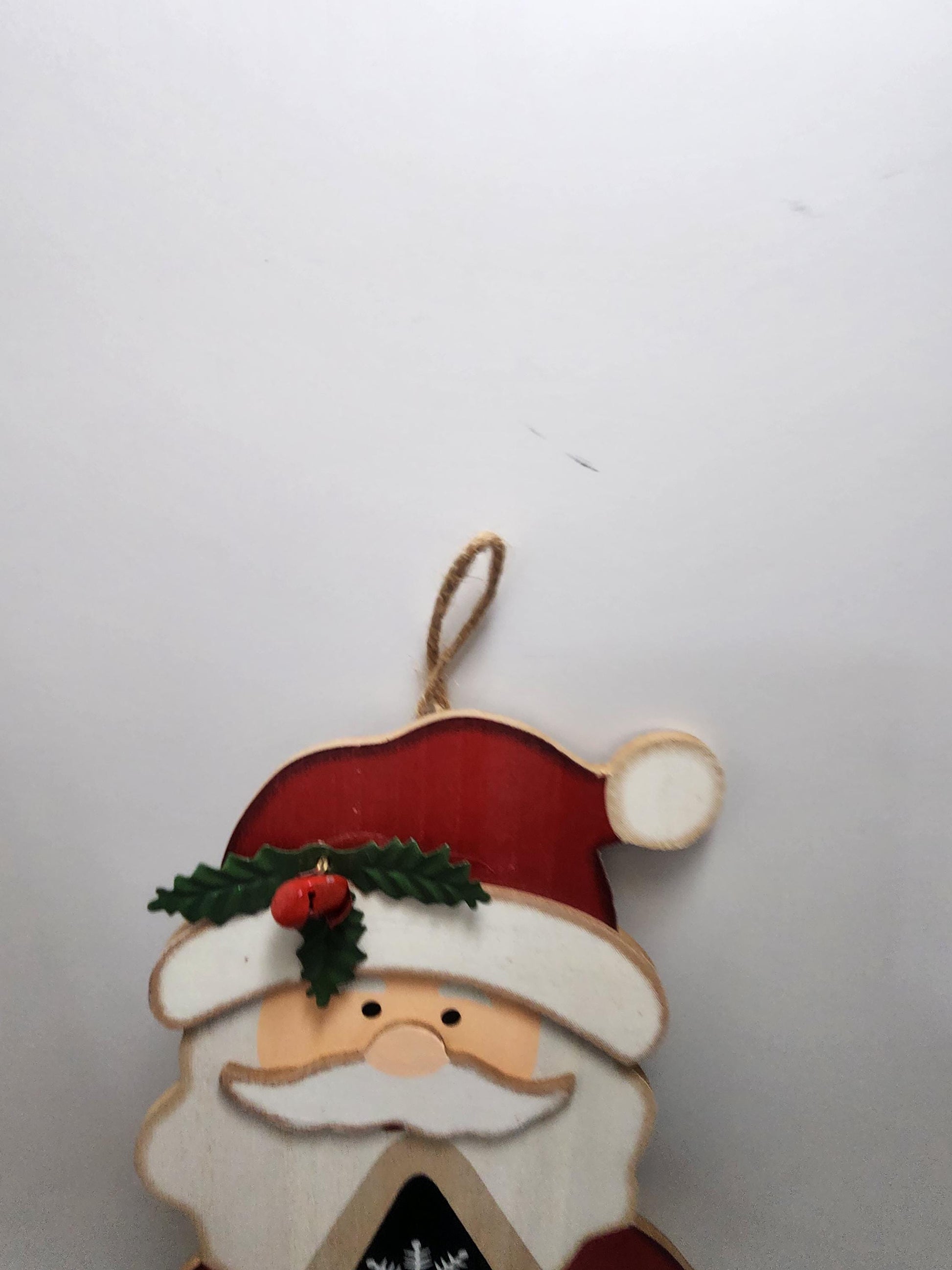 Santa Hanging Countdown Sign - Santa - Santa Claus - Santa Countdown - Days Of Christmas - Christmas - Christmas Decor - Santa Decor
