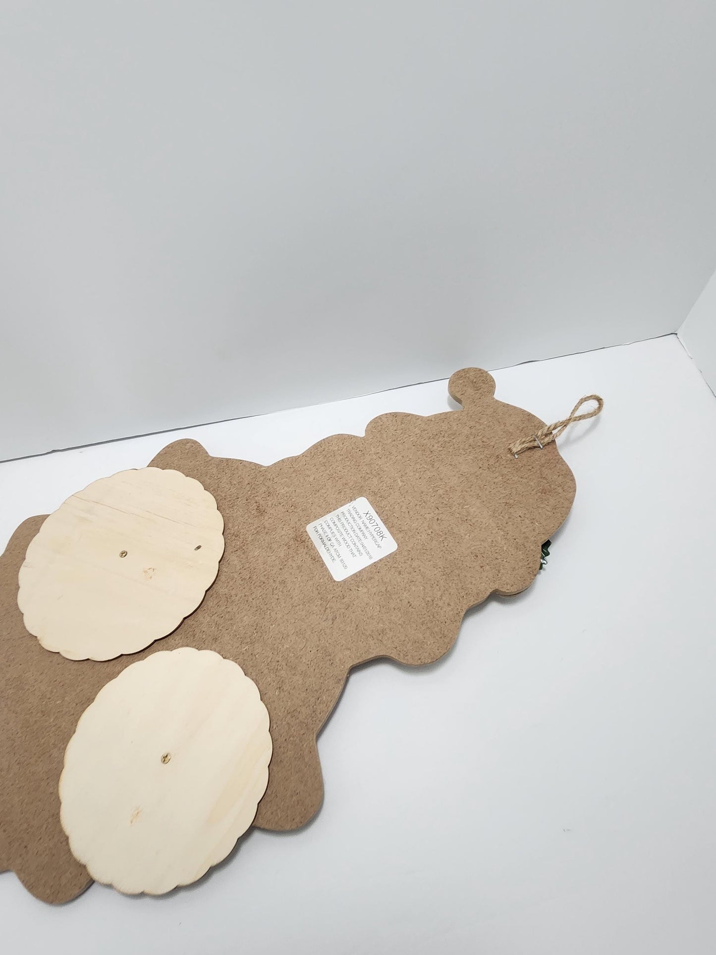 Santa Hanging Countdown Sign - Santa - Santa Claus - Santa Countdown - Days Of Christmas - Christmas - Christmas Decor - Santa Decor