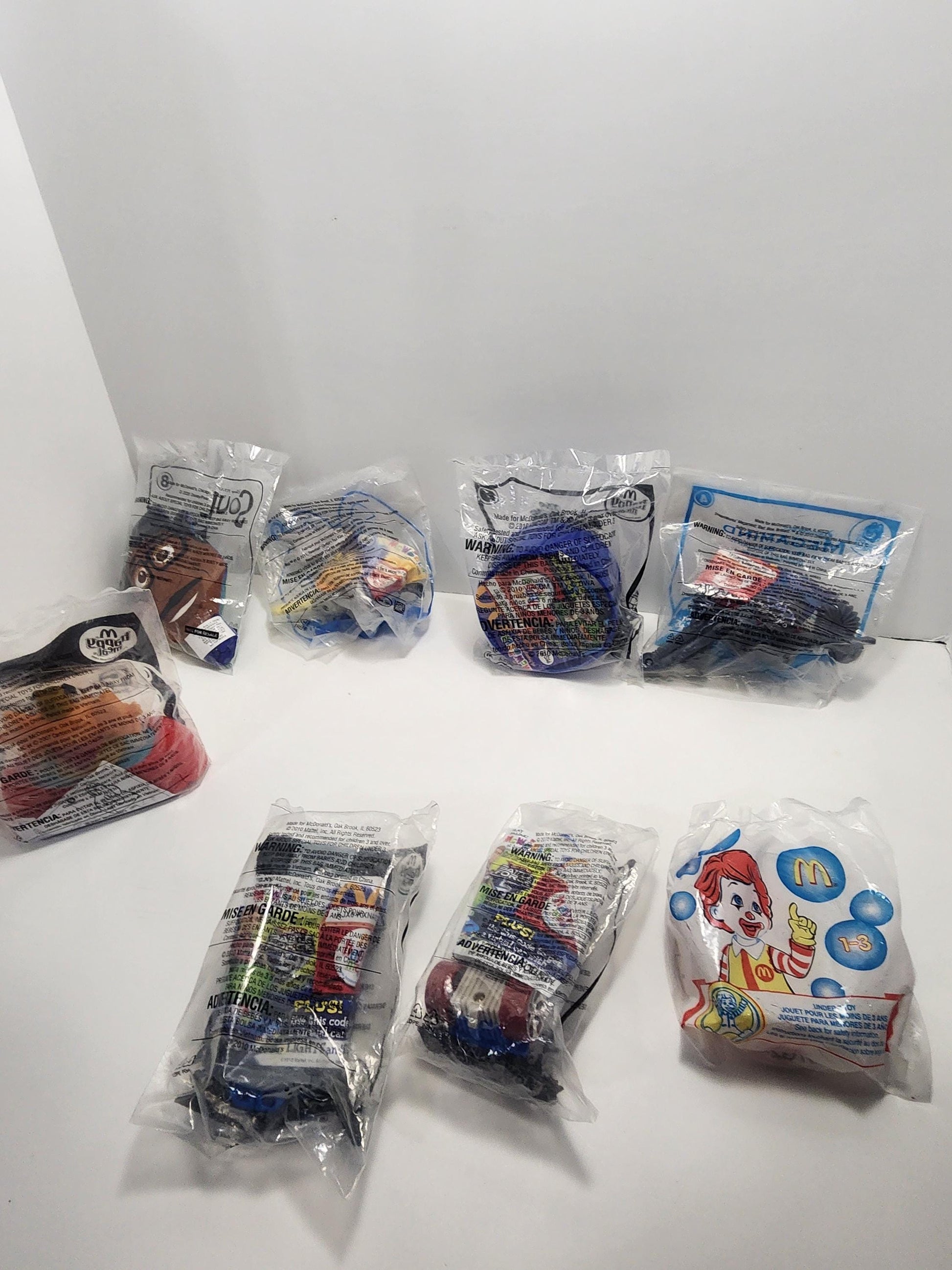 Mcdonalds Happy Meal Toys - Rio - Megamind - Ronald Mcdonald - Battle Force - Soul - Camp Lazlo - Megamind Toys - Mcdonald Toys