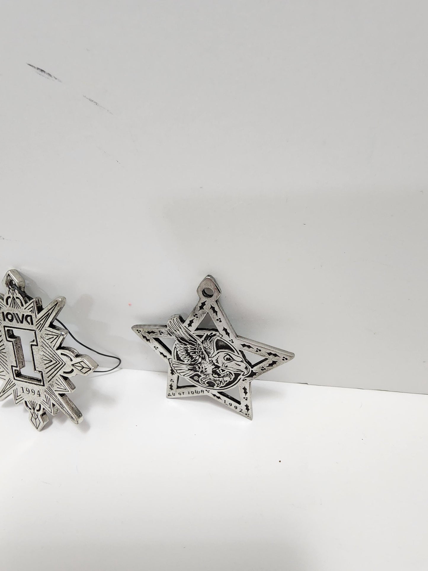 Iowa 1990s Vintage Christmas Ornaments - Iowa - Ornaments - Christmas - Christmas Ornaments - Iowa Decor - Hawkeyes - Vintage Ornaments