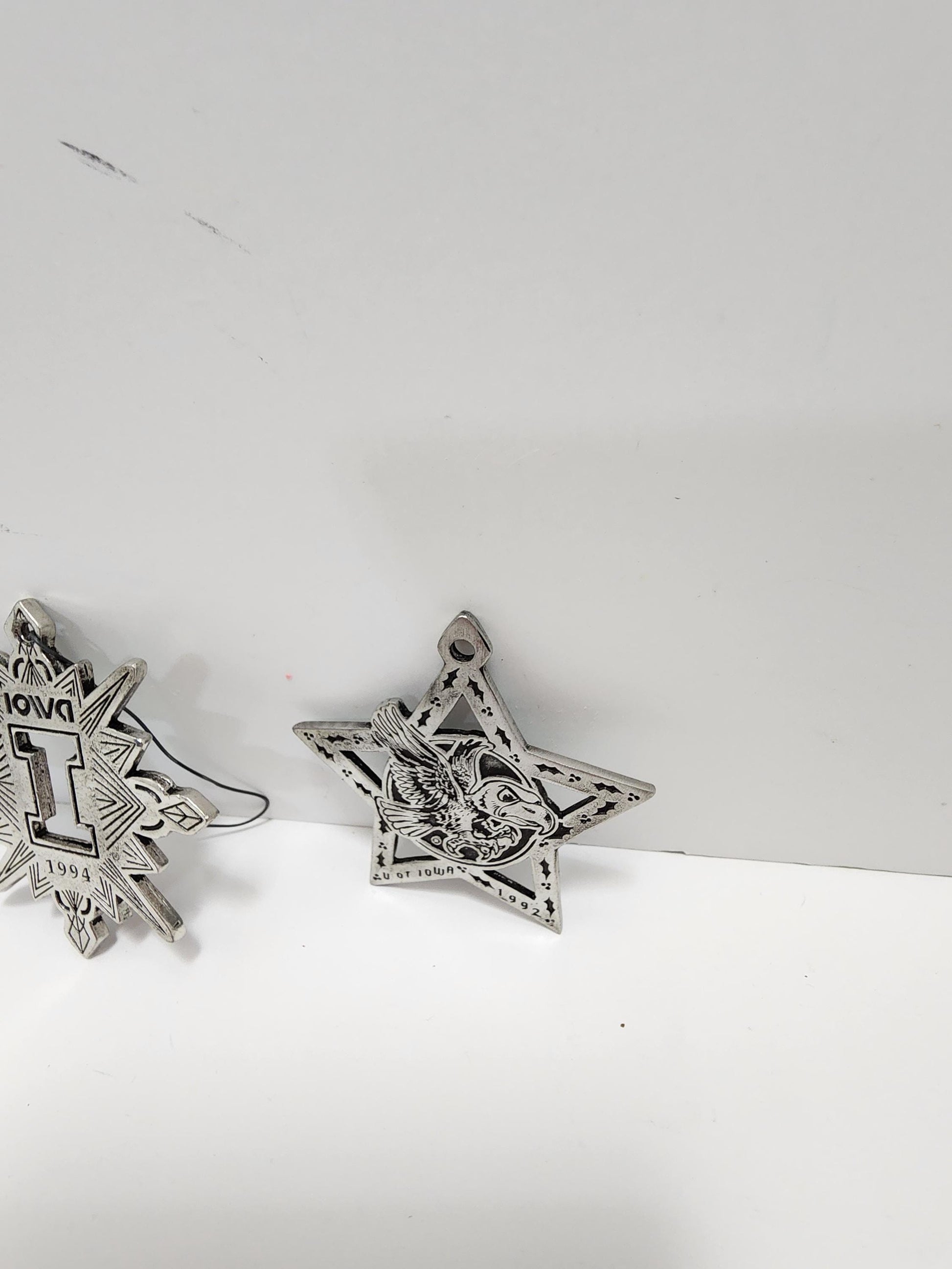 Iowa 1990s Vintage Christmas Ornaments - Iowa - Ornaments - Christmas - Christmas Ornaments - Iowa Decor - Hawkeyes - Vintage Ornaments
