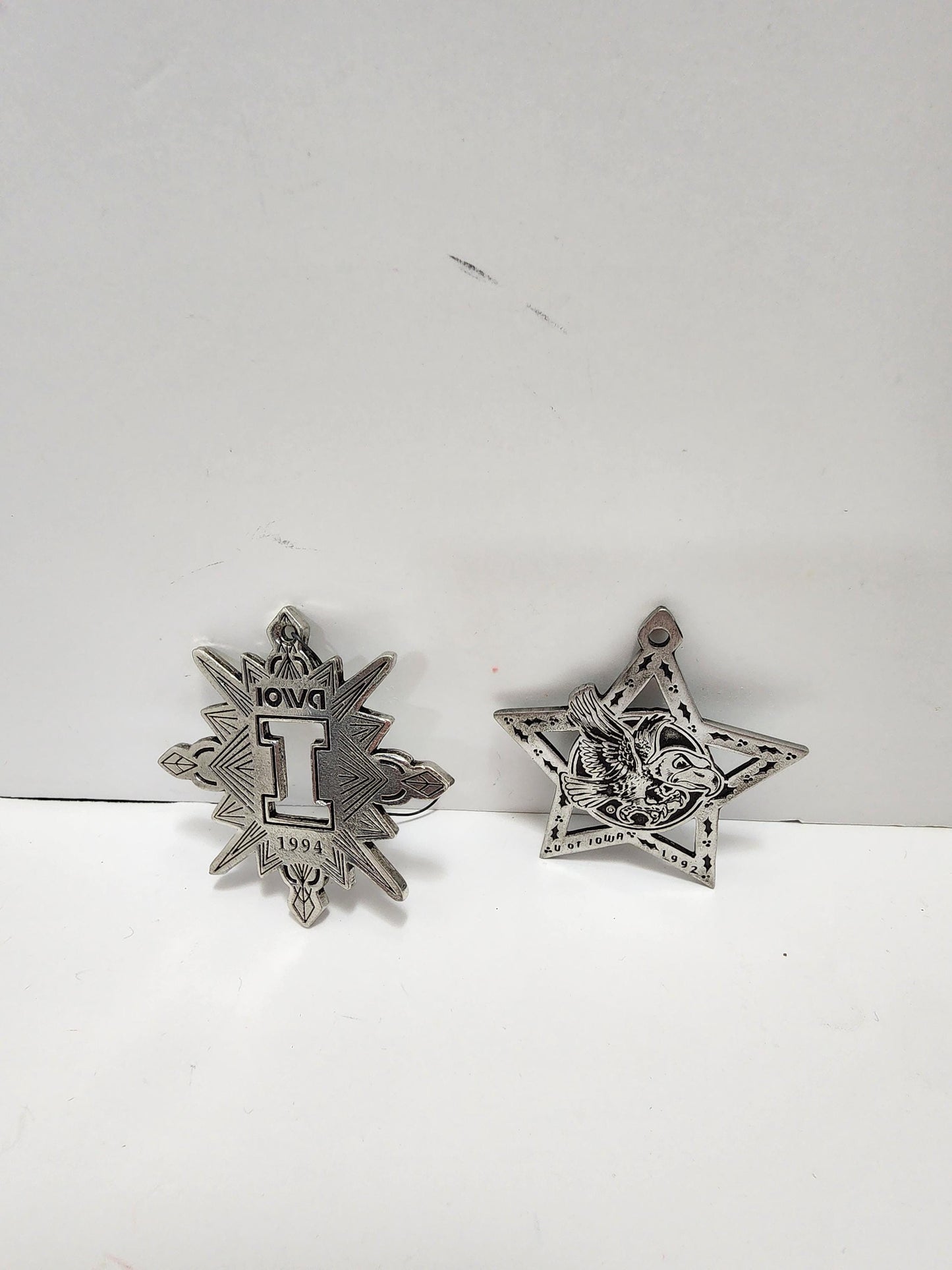 Iowa 1990s Vintage Christmas Ornaments - Iowa - Ornaments - Christmas - Christmas Ornaments - Iowa Decor - Hawkeyes - Vintage Ornaments