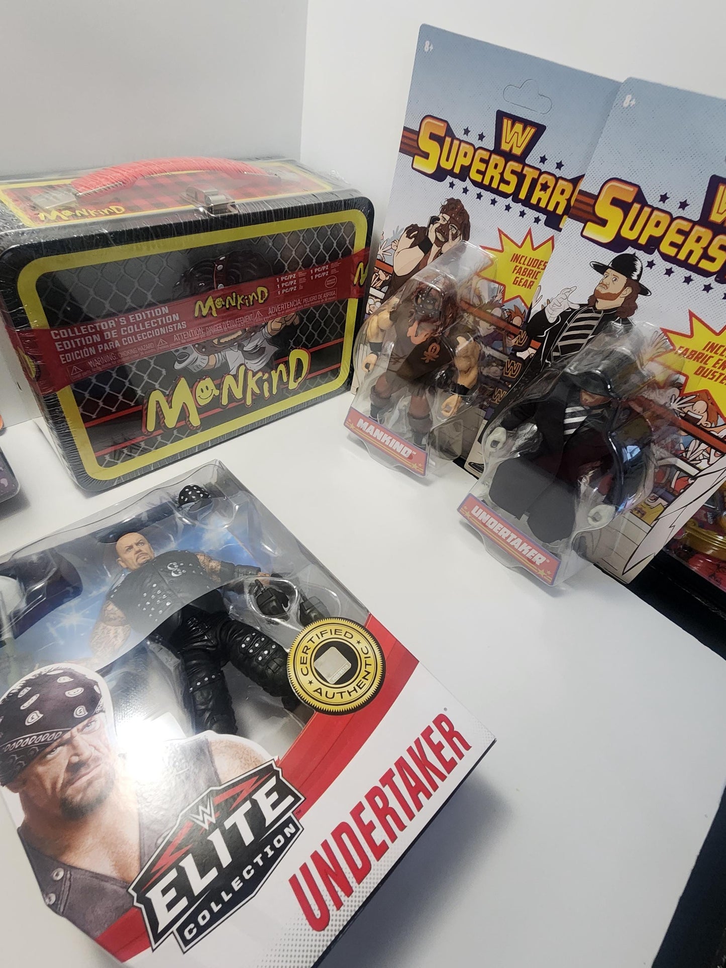 Wwe Wwf Action Figures - Mankind - The Rock - Dwayne Johnson - WWE- Wwf - Wwf Figures - Wrestling Action Figures - The Undertaker