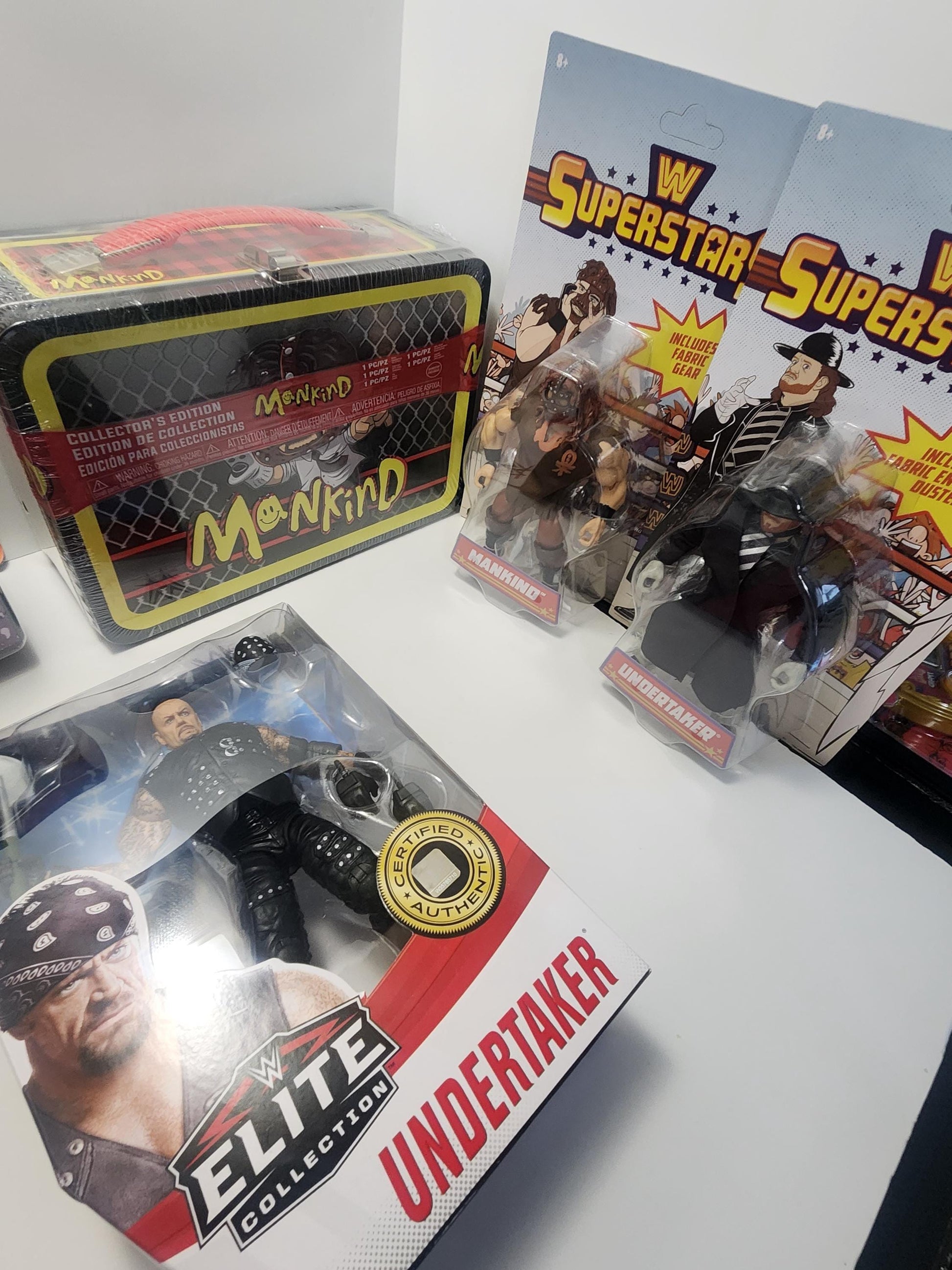 Wwe Wwf Action Figures - Mankind - The Rock - Dwayne Johnson - WWE- Wwf - Wwf Figures - Wrestling Action Figures - The Undertaker