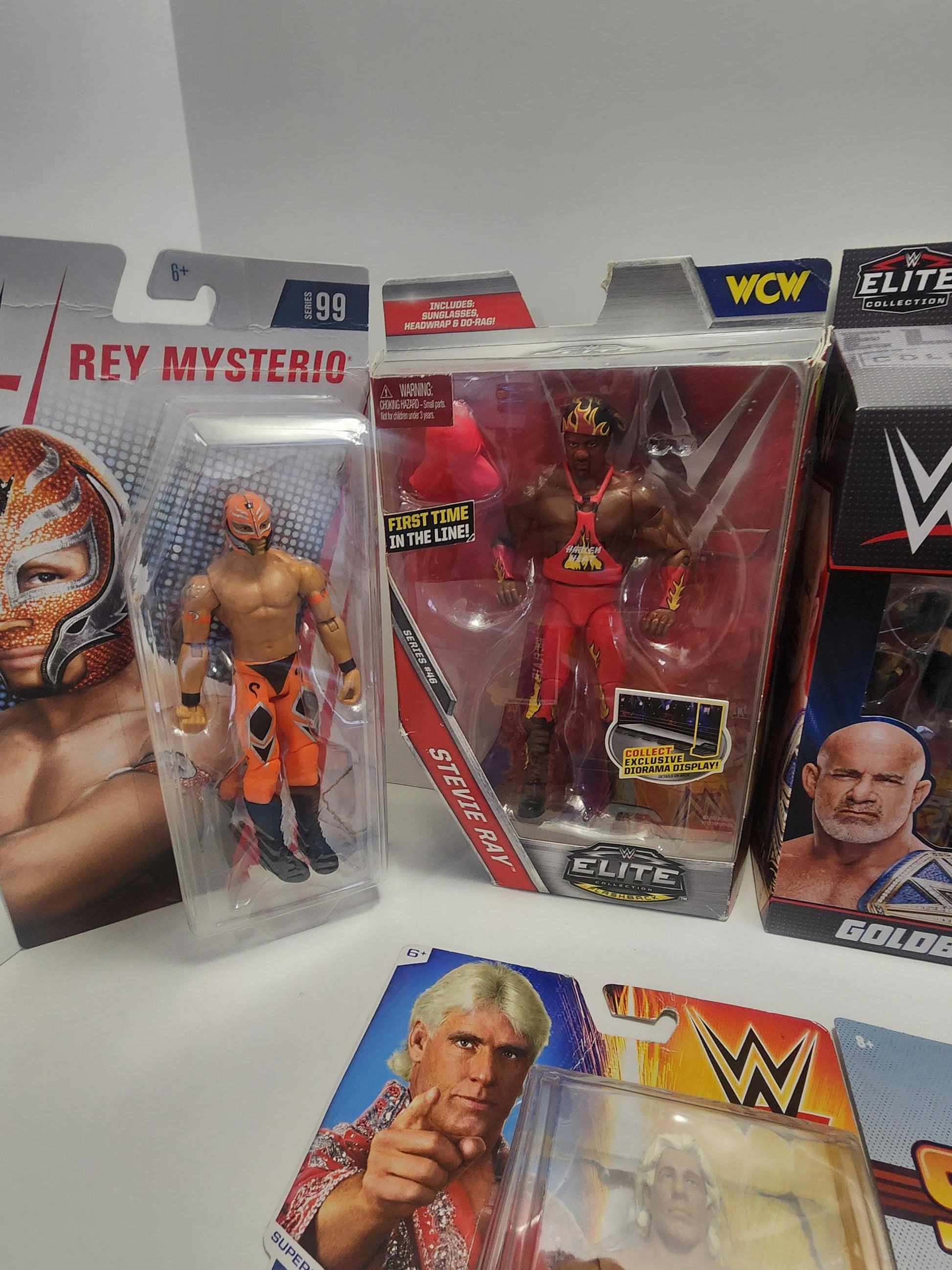 Wcw Wrestling Action Figures - WCW- WWE- Wwf - Wrestling Toys - Wrestling Figures - Wrestling Action Figures - WWE Toys - Sting - Goldberg