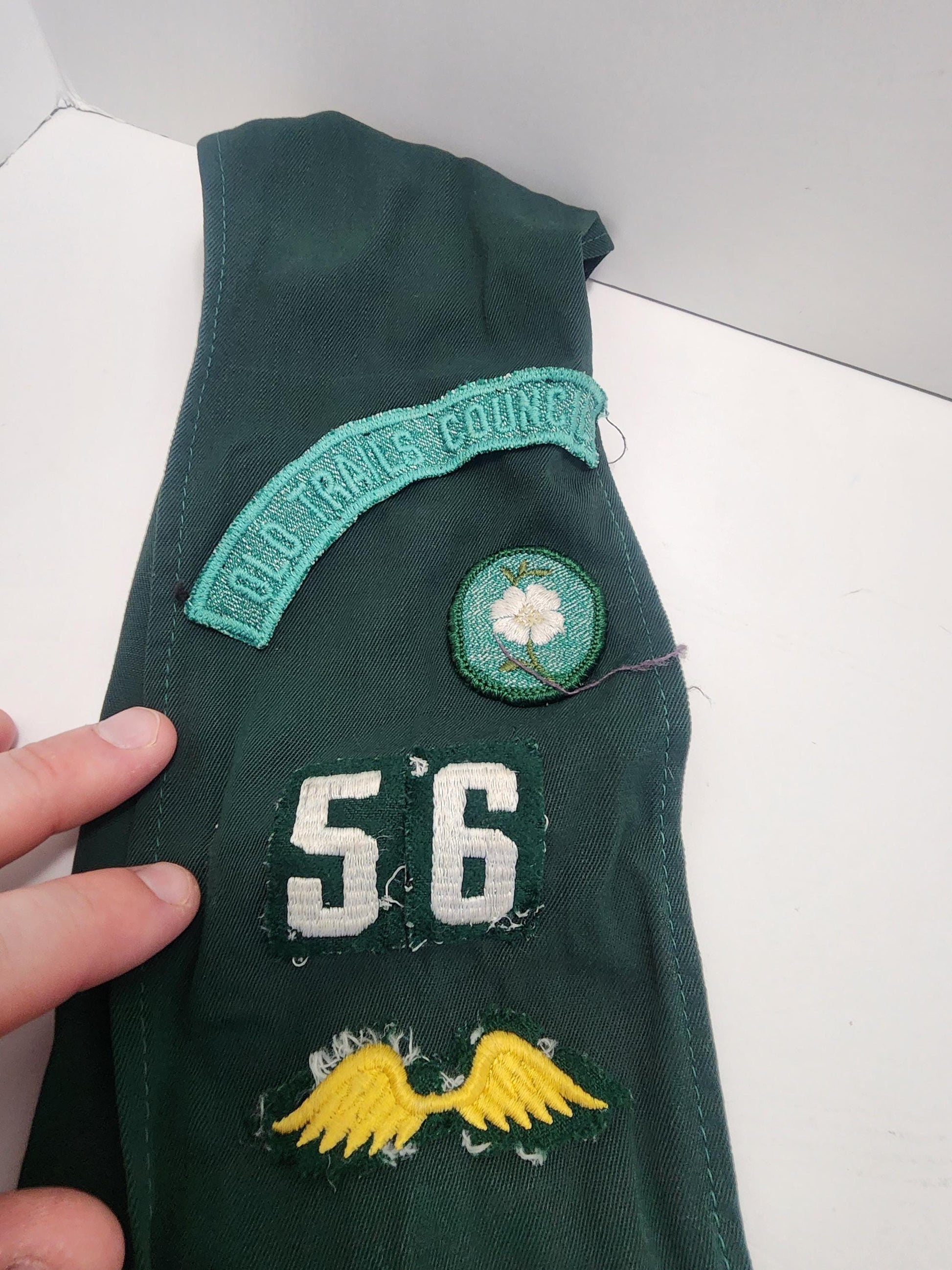 Girl Scouts 1960s 1970s Merit Sash - Merit - Sash - Girl Scouts - Vintage Girl Scouts