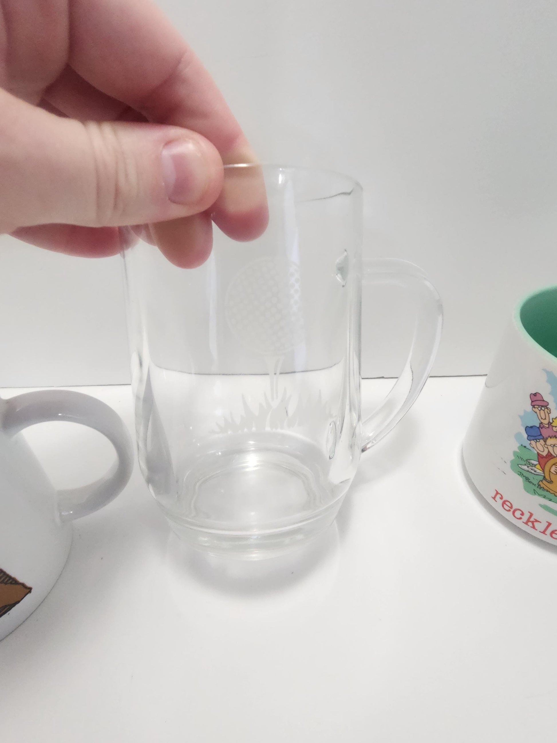 Golf Glasses and Mugs - Golf - Golfers - Gift For Golfer - Golfing - Mugs - Coffee Mugs - Glasses - Glass Mugs - Sports Mug