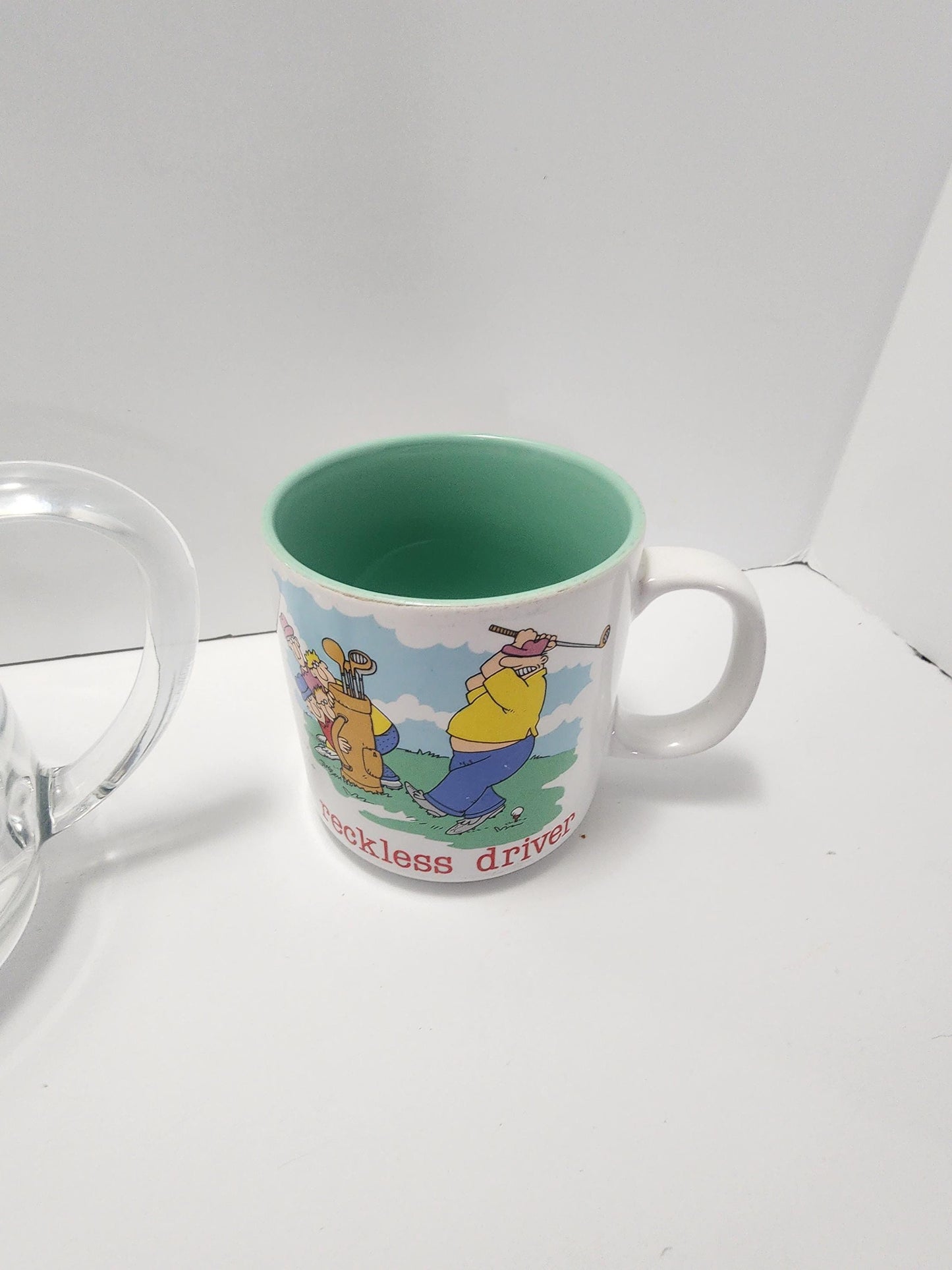 Golf Glasses and Mugs - Golf - Golfers - Gift For Golfer - Golfing - Mugs - Coffee Mugs - Glasses - Glass Mugs - Sports Mug
