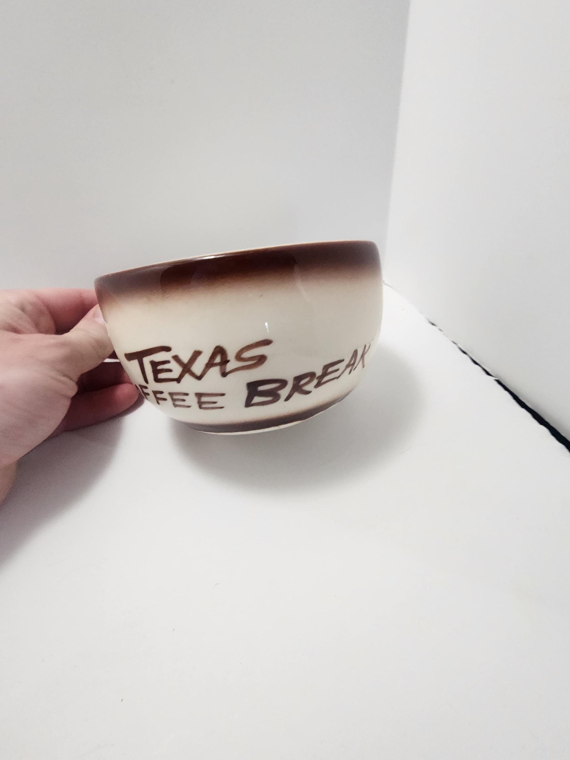 Texas Coffee Break Oversized Coffee Mug - Mugs - Coffee - Coffee Mugs - Texas - Big Mugs - Texas Gift