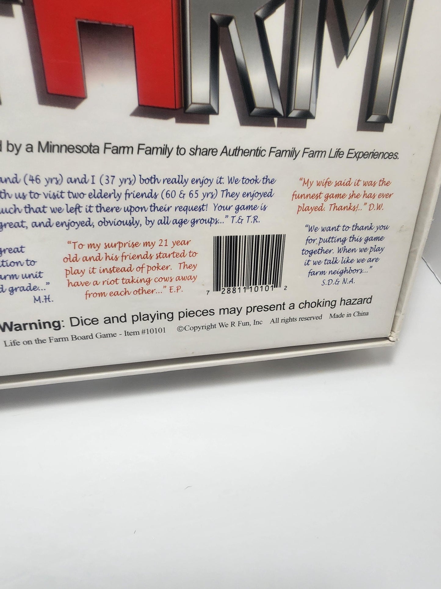 1996 Life On The Farm Board Game - Games - Vintage Games - Board Games - Life - Farm - Farm Toys - Farm Gifts - Family Game Night - Family