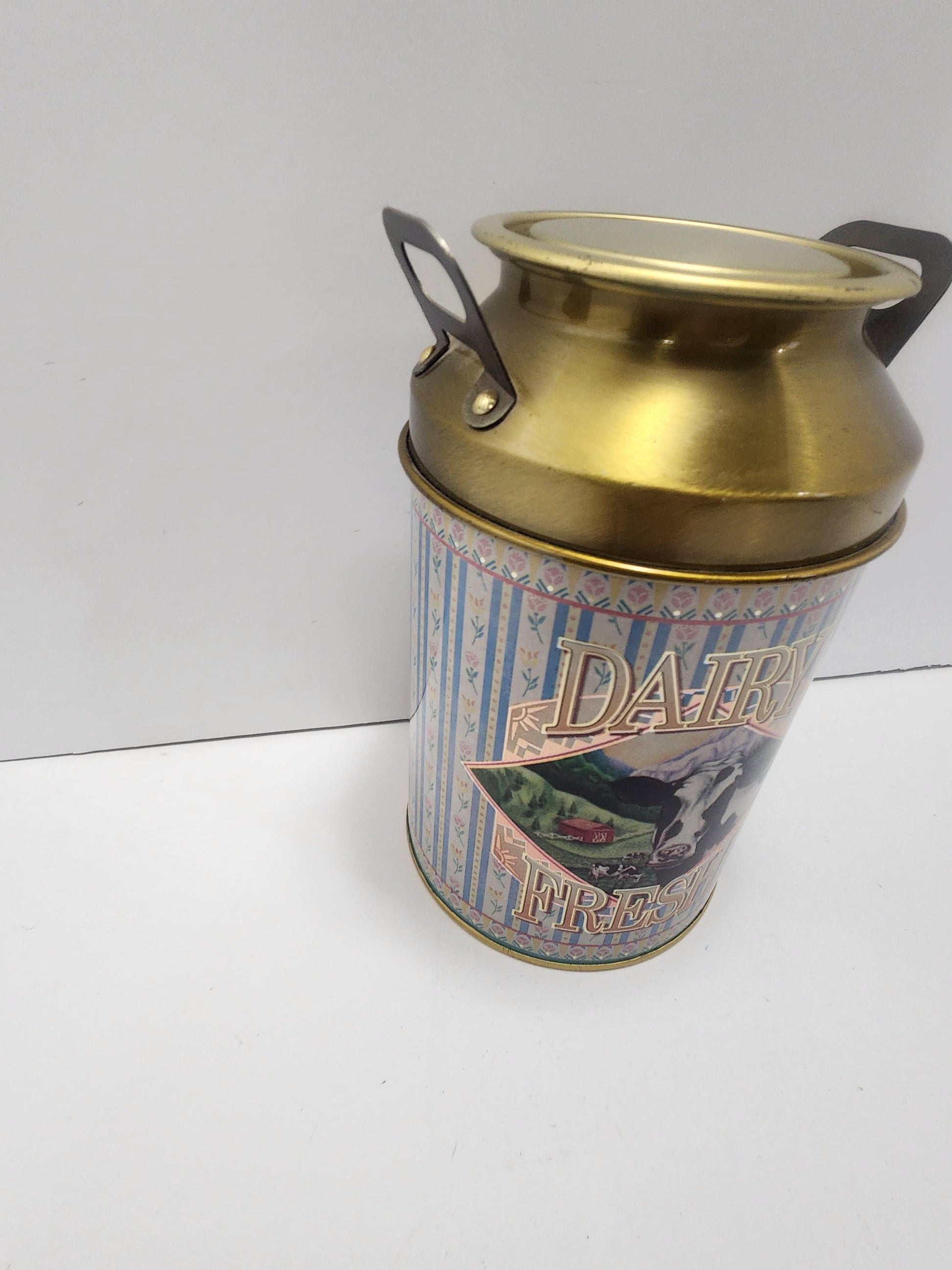 Vintage 1980s Iwaya Roly Poly Dairy Cow - Dairy Cows - Milk Glass - Milk Jar - Cows - Cow Plush - Cow - Cow Toys - Dairy Goodness - Tins