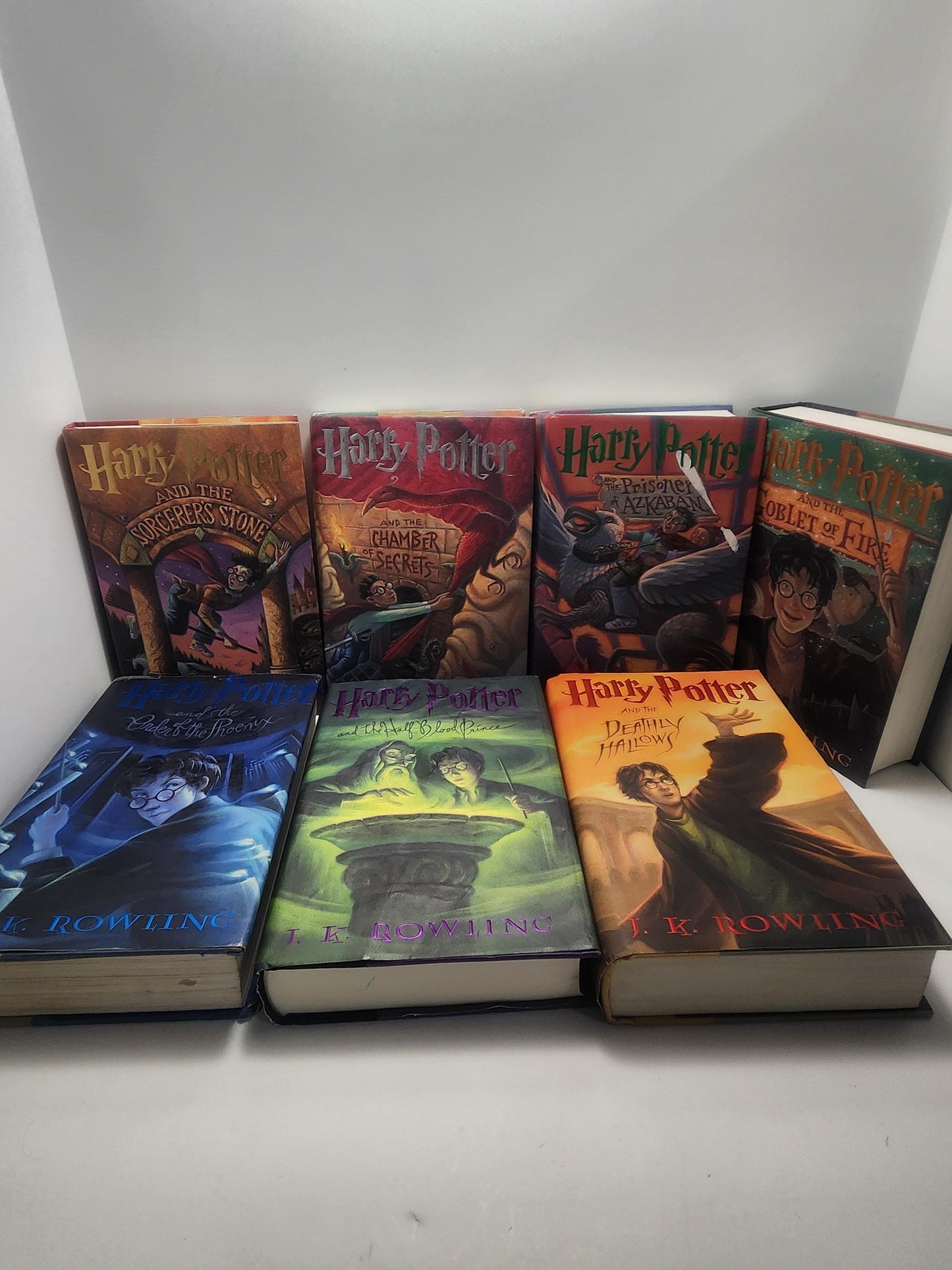Harry Potter Books - Harrry Potter Hardcover 1-7 Set- Harry Potter - Hardcover Book - Book Set - JK Rowlings - Harry Potter Set