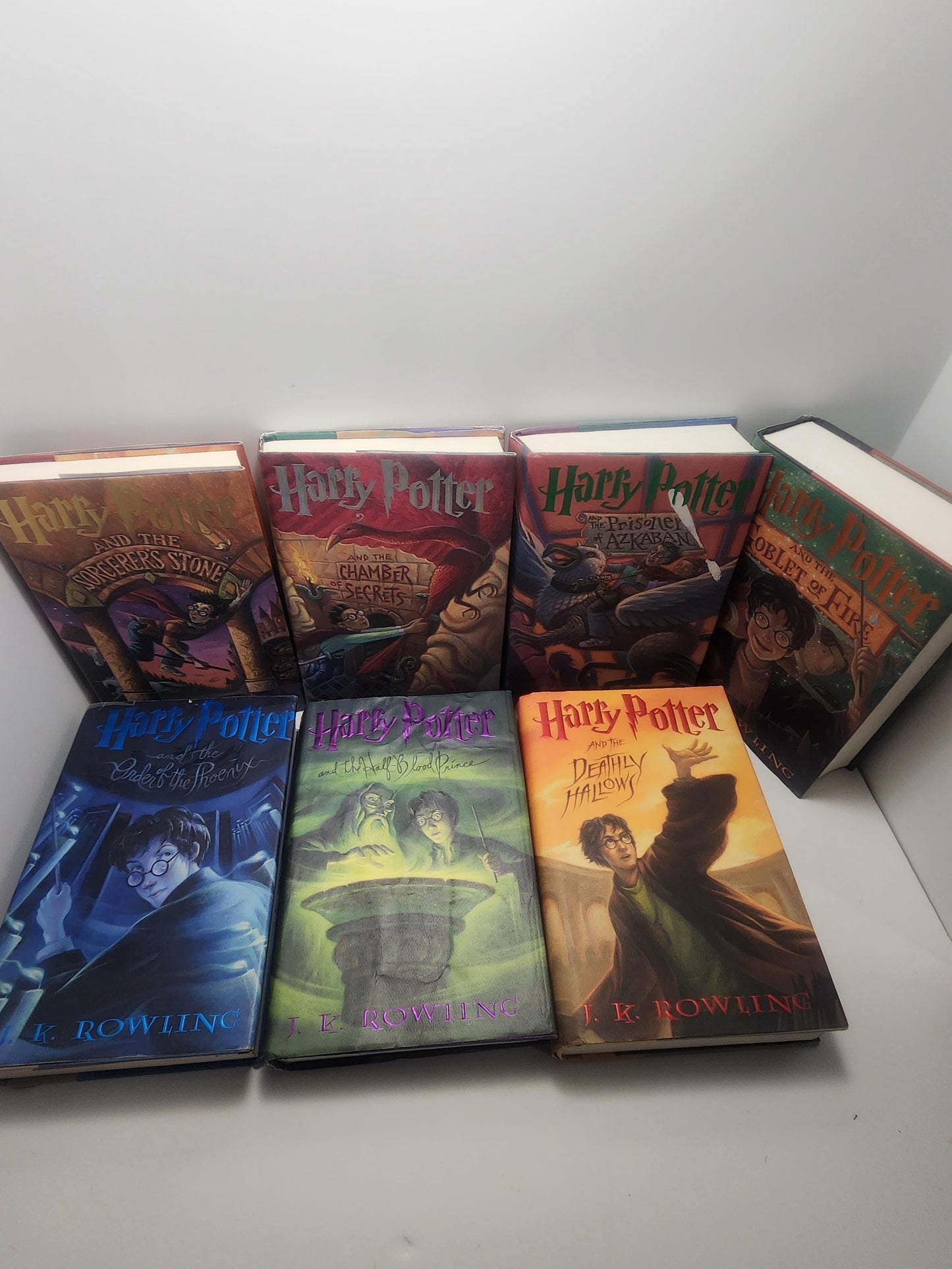 Harry Potter Books - Harrry Potter Hardcover 1-7 Set- Harry Potter - Hardcover Book - Book Set - JK Rowlings - Harry Potter Set