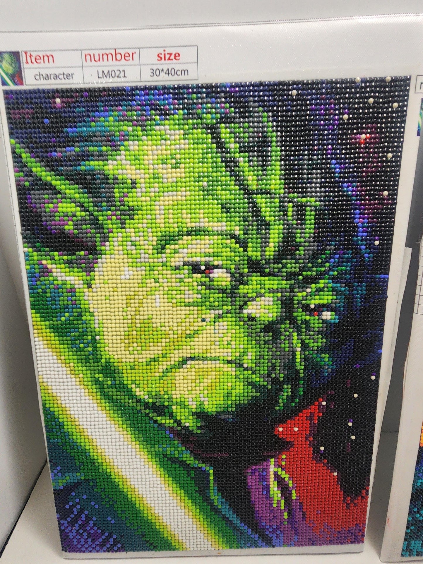 Star Wars Darth Vader & Yoda Lot of 2 Diamond Art - Diamonds - Diamond Art - Star Wars - Yoda - Darth Vader - Wall Decor - Arts - Decor