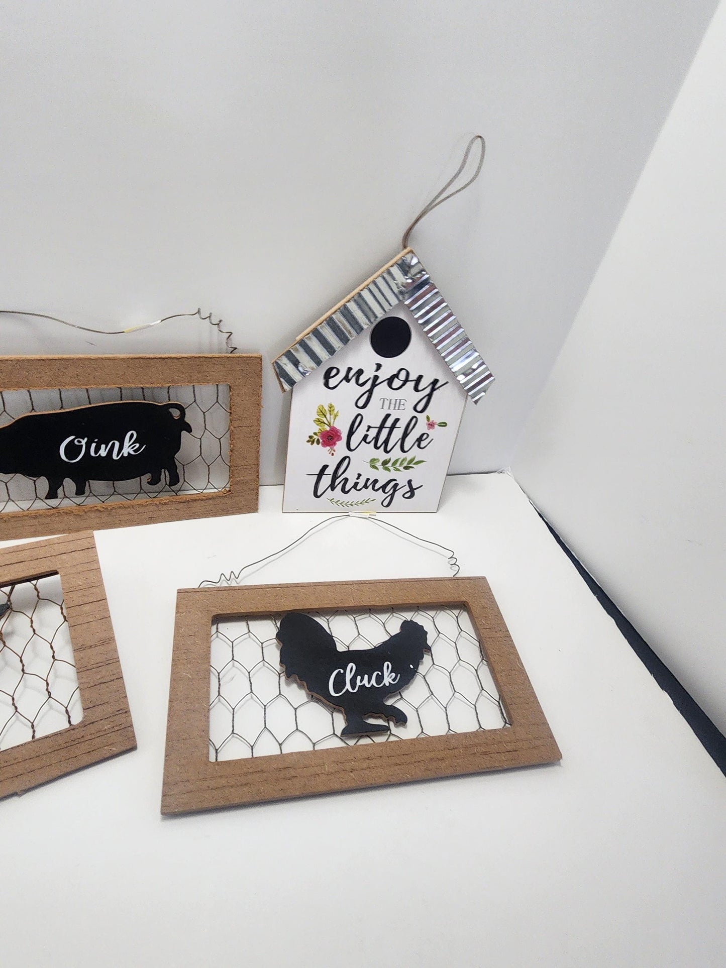 Farm Decor Signs Lot - Farm - Farm House - Pigs - Chicken - Cows - Decor - Home Decor - Farming - Farm Gift