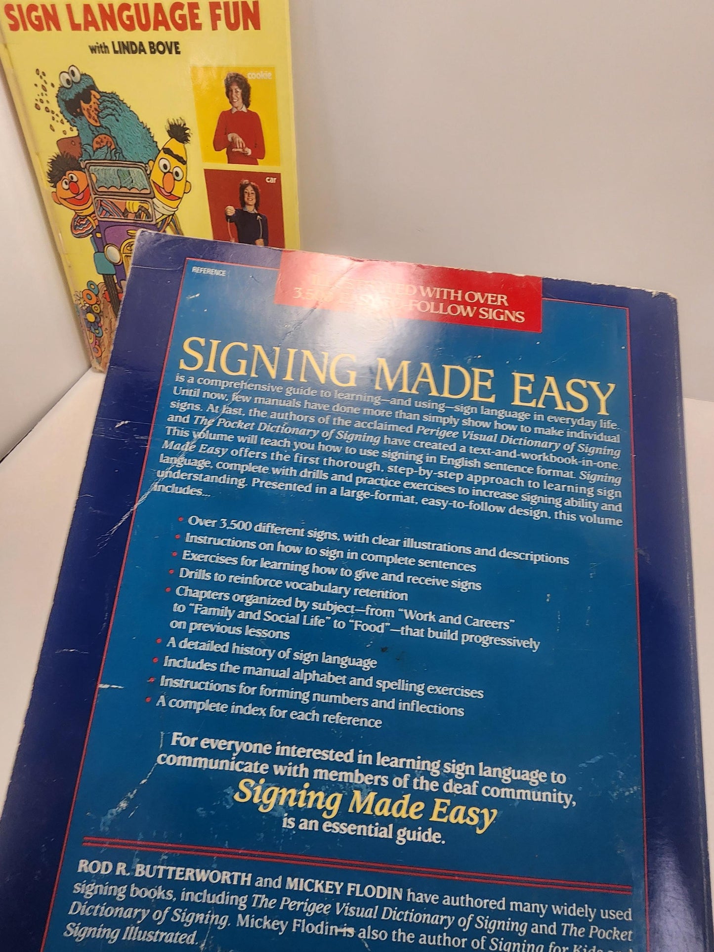 Sign Language Books - Sesame Street - Educational Books - Sign Language - Kids Books - Learning - School - Educational - Educational Gifts