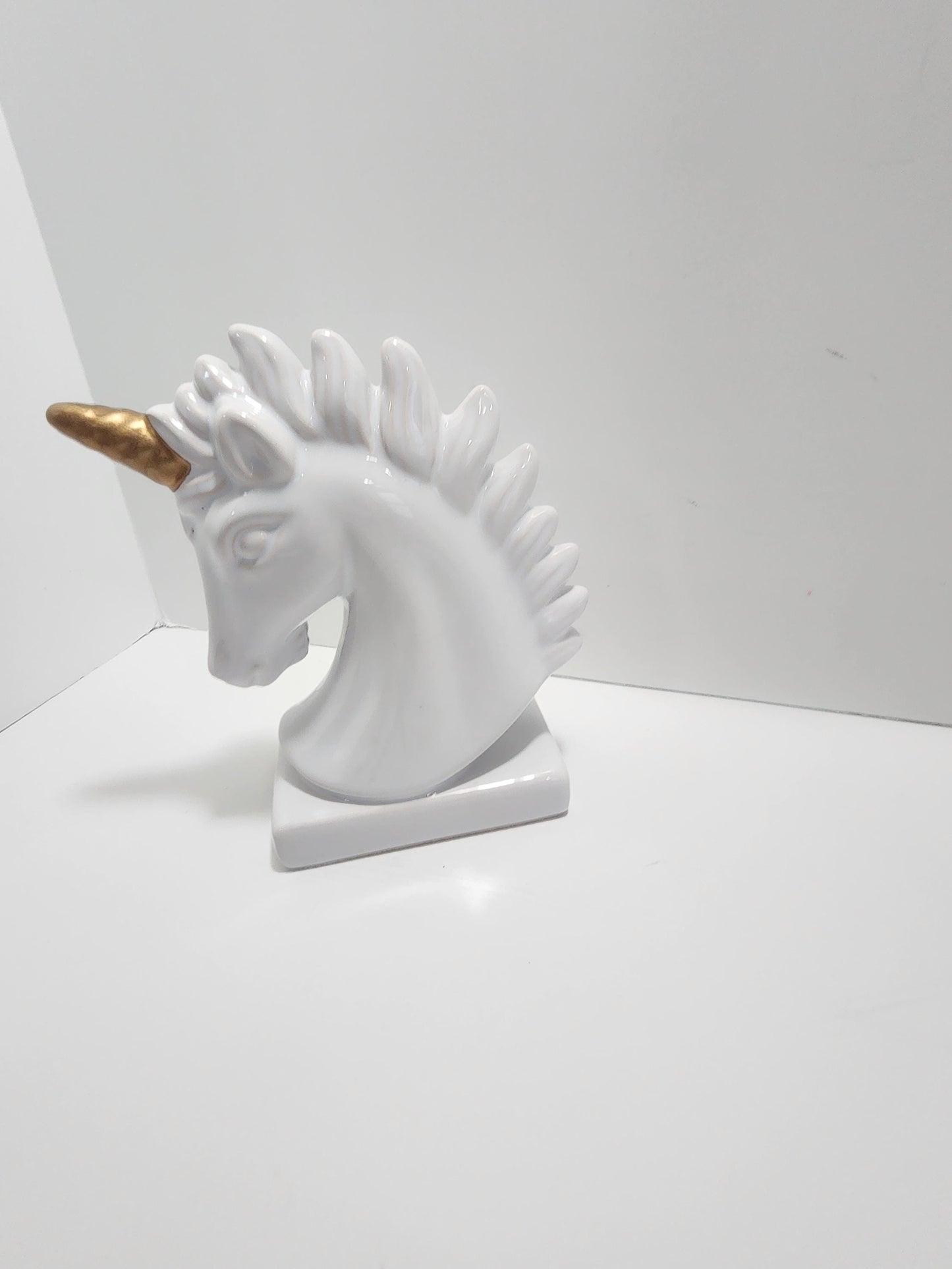 Unicorn Head Ceramic Figurine - Ceramic Figurine - Figurines - Unicorns - Unicorn Figurine - Unicorn Gift