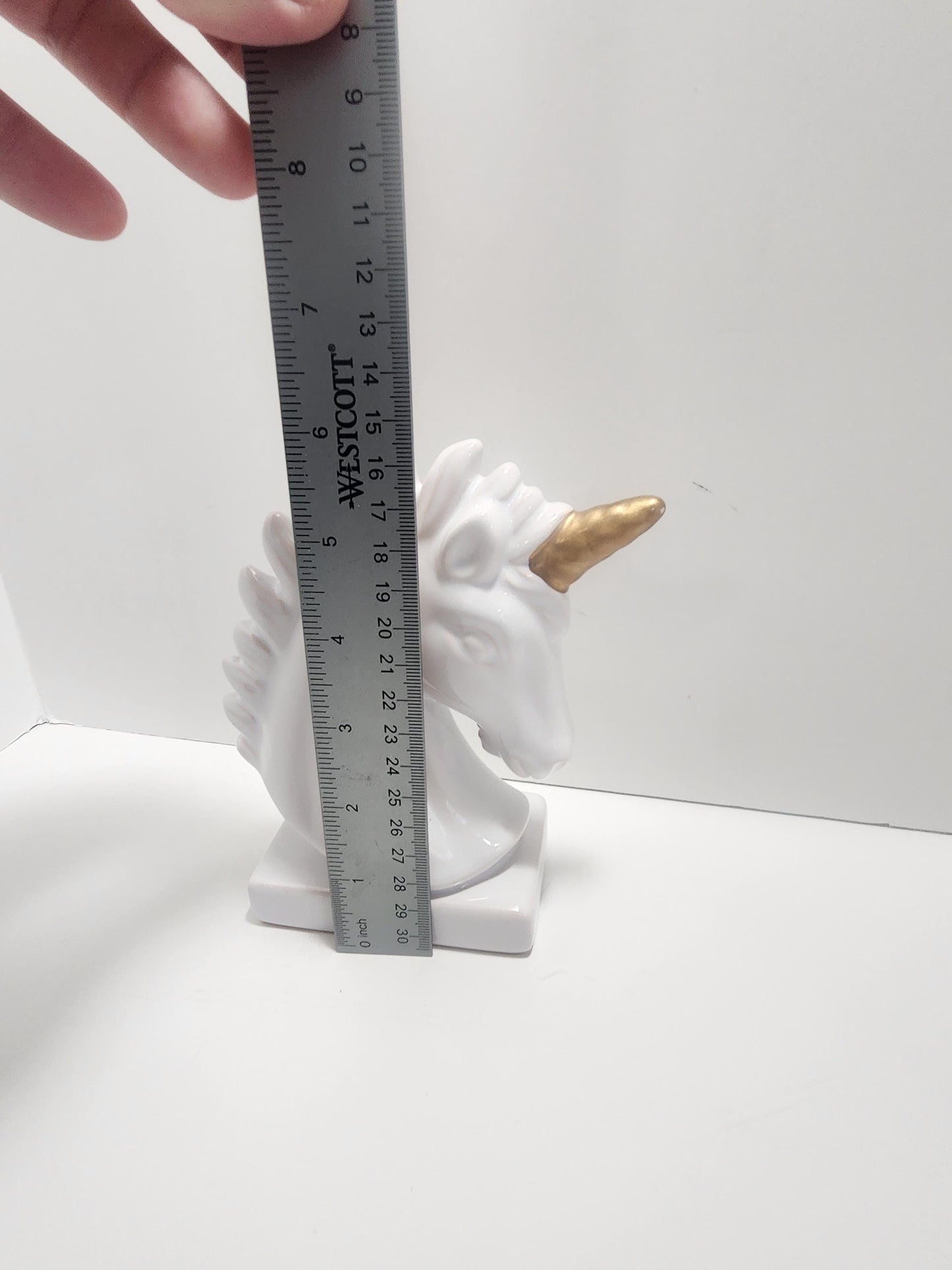 Unicorn Head Ceramic Figurine - Ceramic Figurine - Figurines - Unicorns - Unicorn Figurine - Unicorn Gift