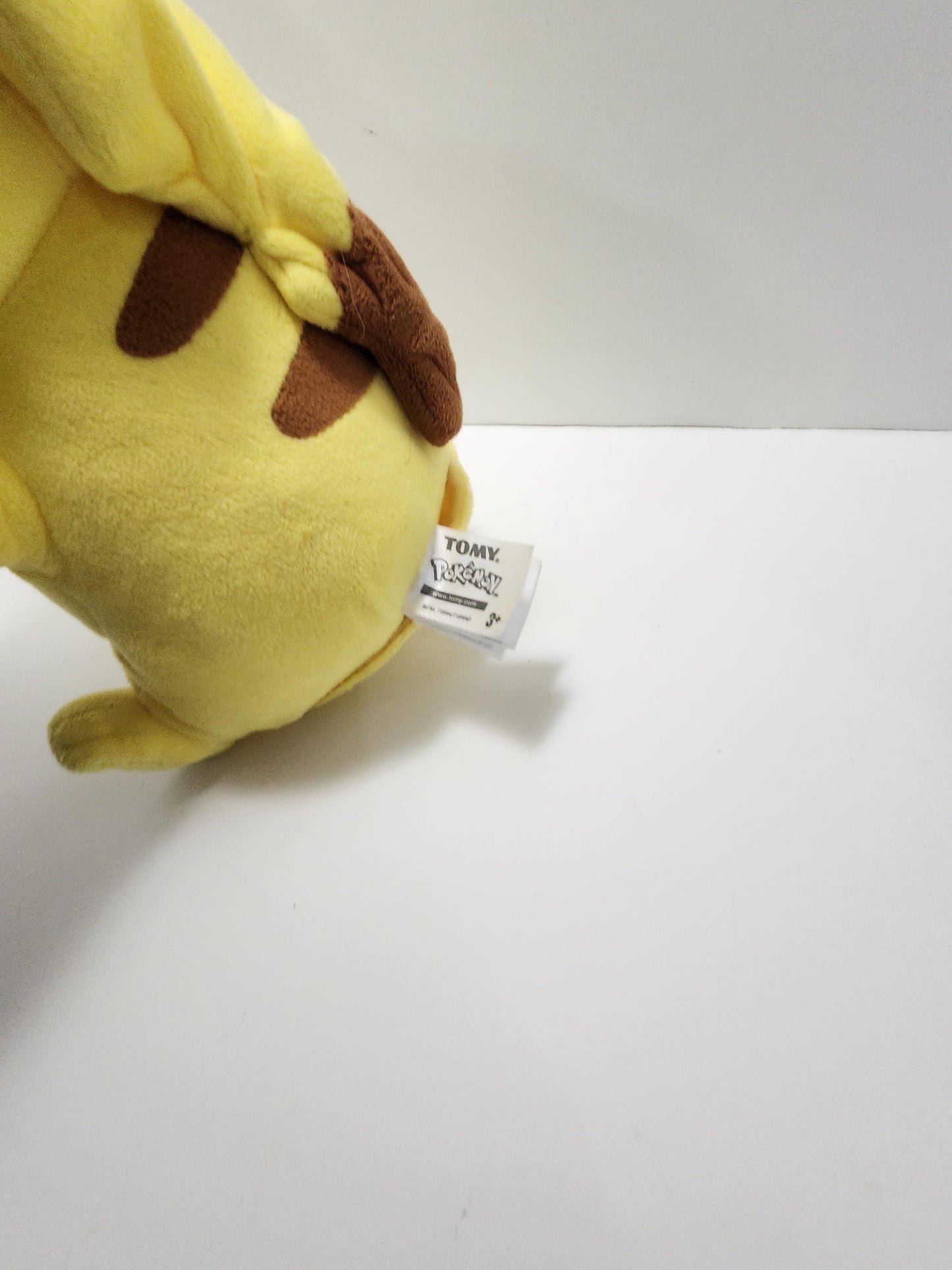 Tomy Interactive Pokemon Pikachu Hard Plush Figure - Pikachu - Pikachu Plush - Plush - Interactive Toys - Stuffed Animals - Pokemon - Tomy