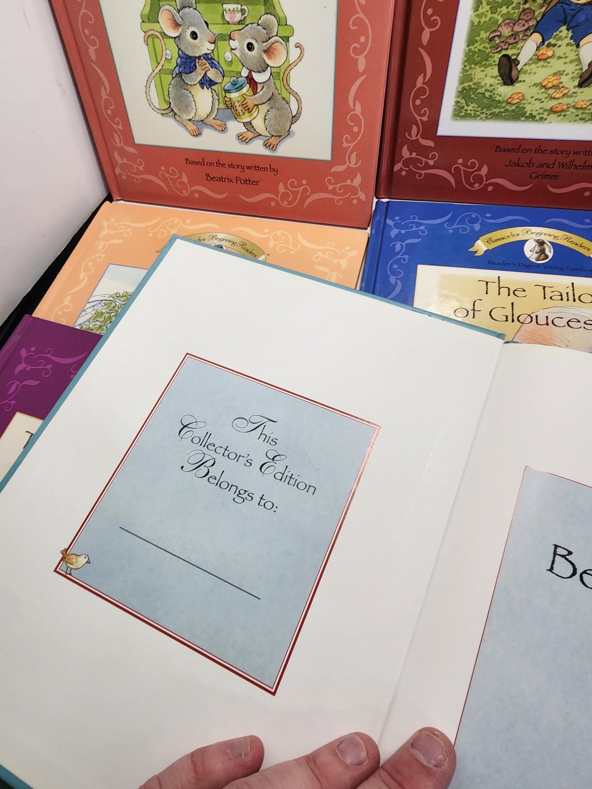 Lot of 11 Books "Classics for Beginning Readers" Famous Fairy Tales - Vintage 2003 Children's Books ' Begginning Readers - Kid Books - Books