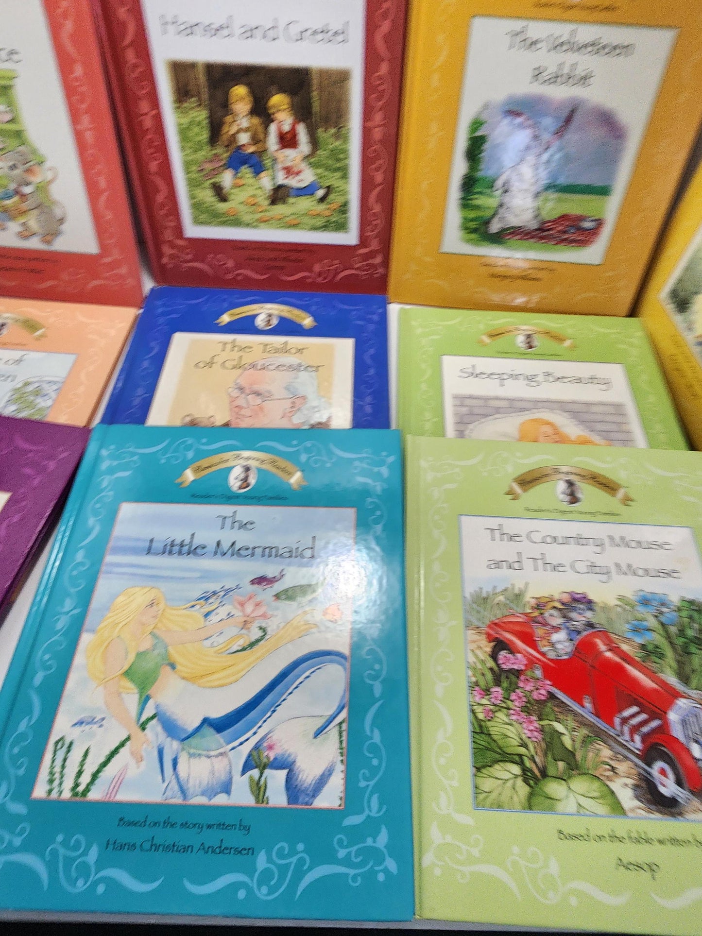 Lot of 11 Books "Classics for Beginning Readers" Famous Fairy Tales - Vintage 2003 Children's Books ' Begginning Readers - Kid Books - Books