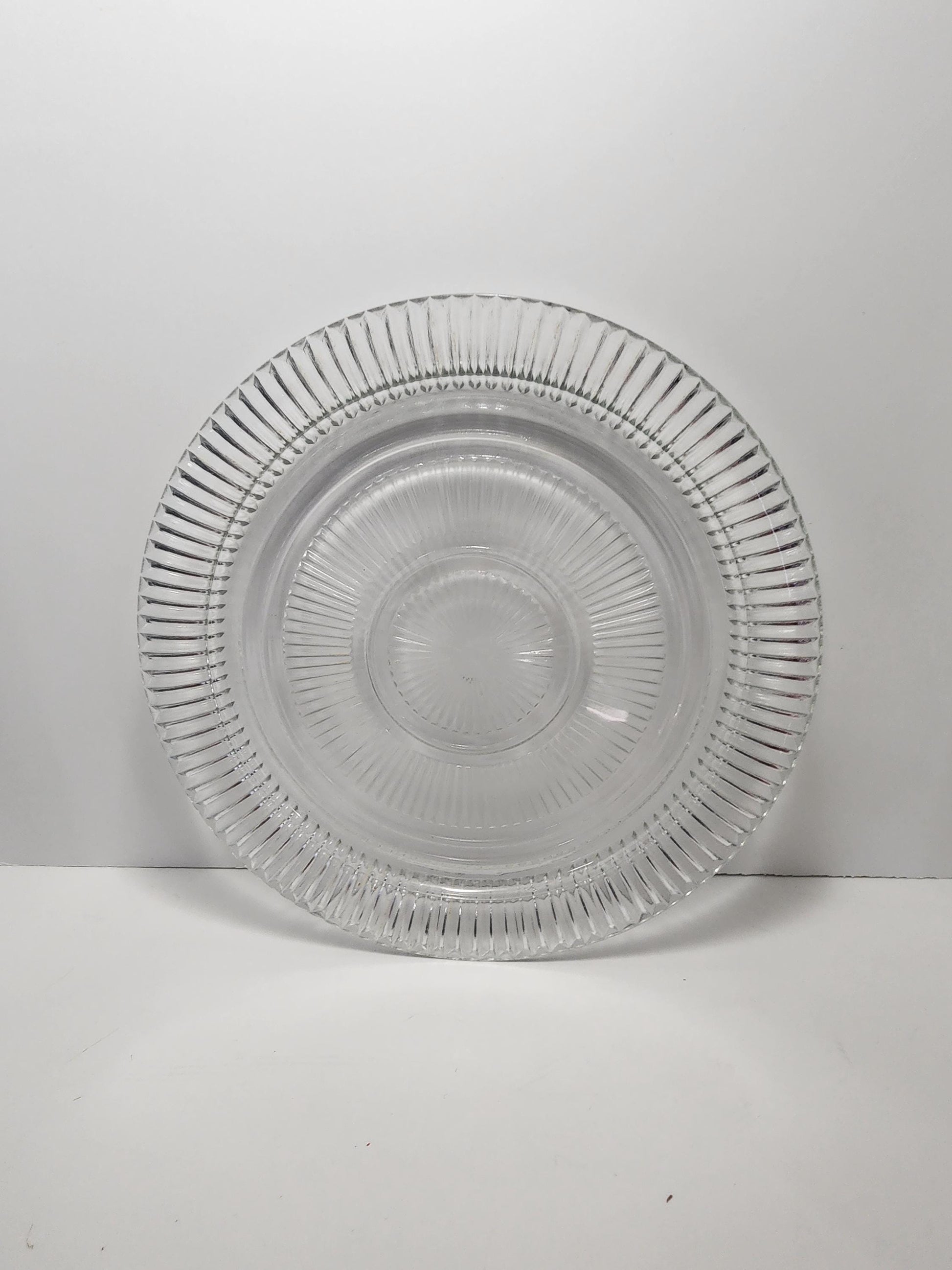 Anchor Hocking 12inch Glass Vintage Serving Plates - Plates - Vintage Dinnerware - Anchor Hocking - Serving - Serving Plates - Vintage Glass