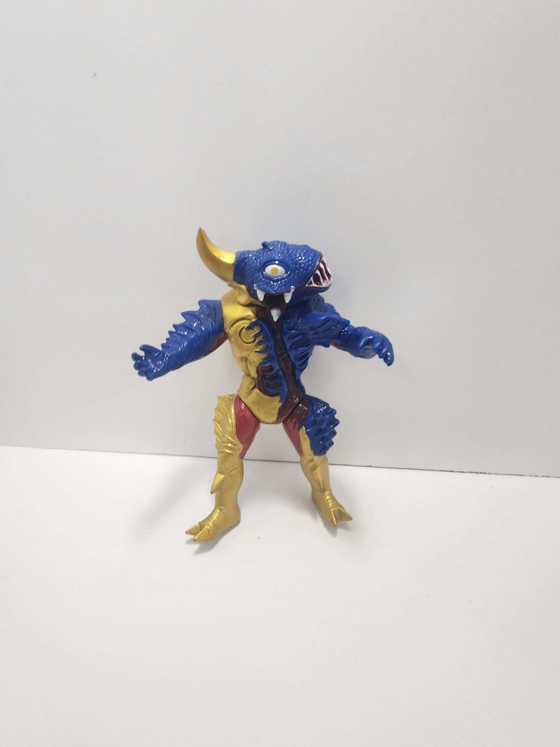1993 Vintage Mighty Morphin Power Rangers 8" Goo Fish Evil Monster Figure Bandai - Bandai - Power Rangers - Mighty Morphin
