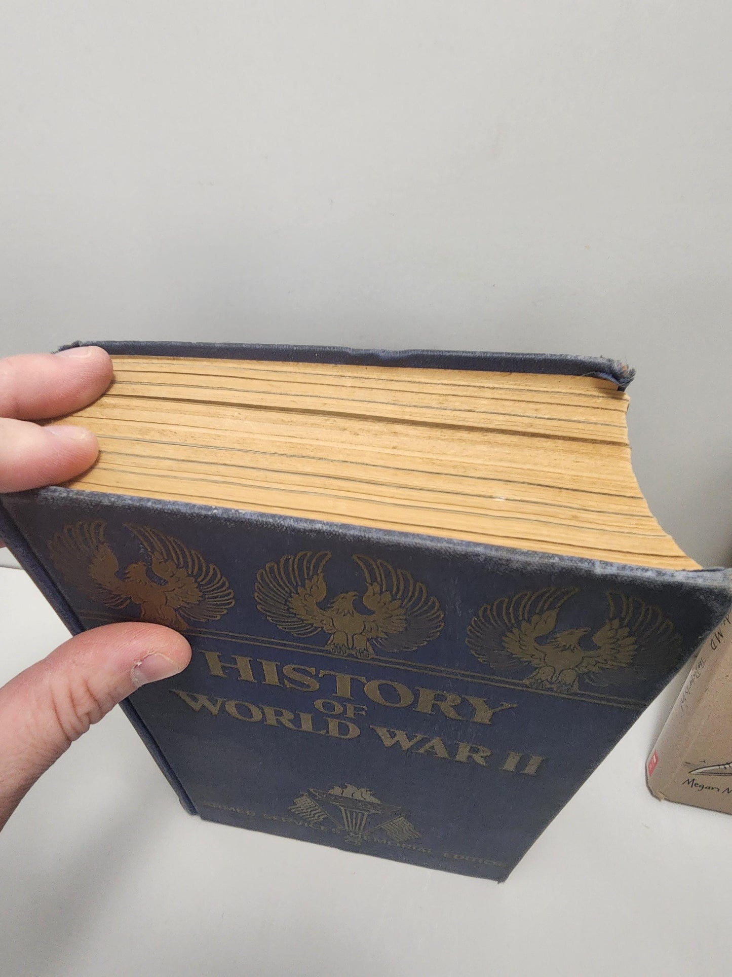 History Of World War 2 1945 Book - Histoy - Wars - World War 2 - Antiques - Philippines - World War Books - History Boos - 1940s Books