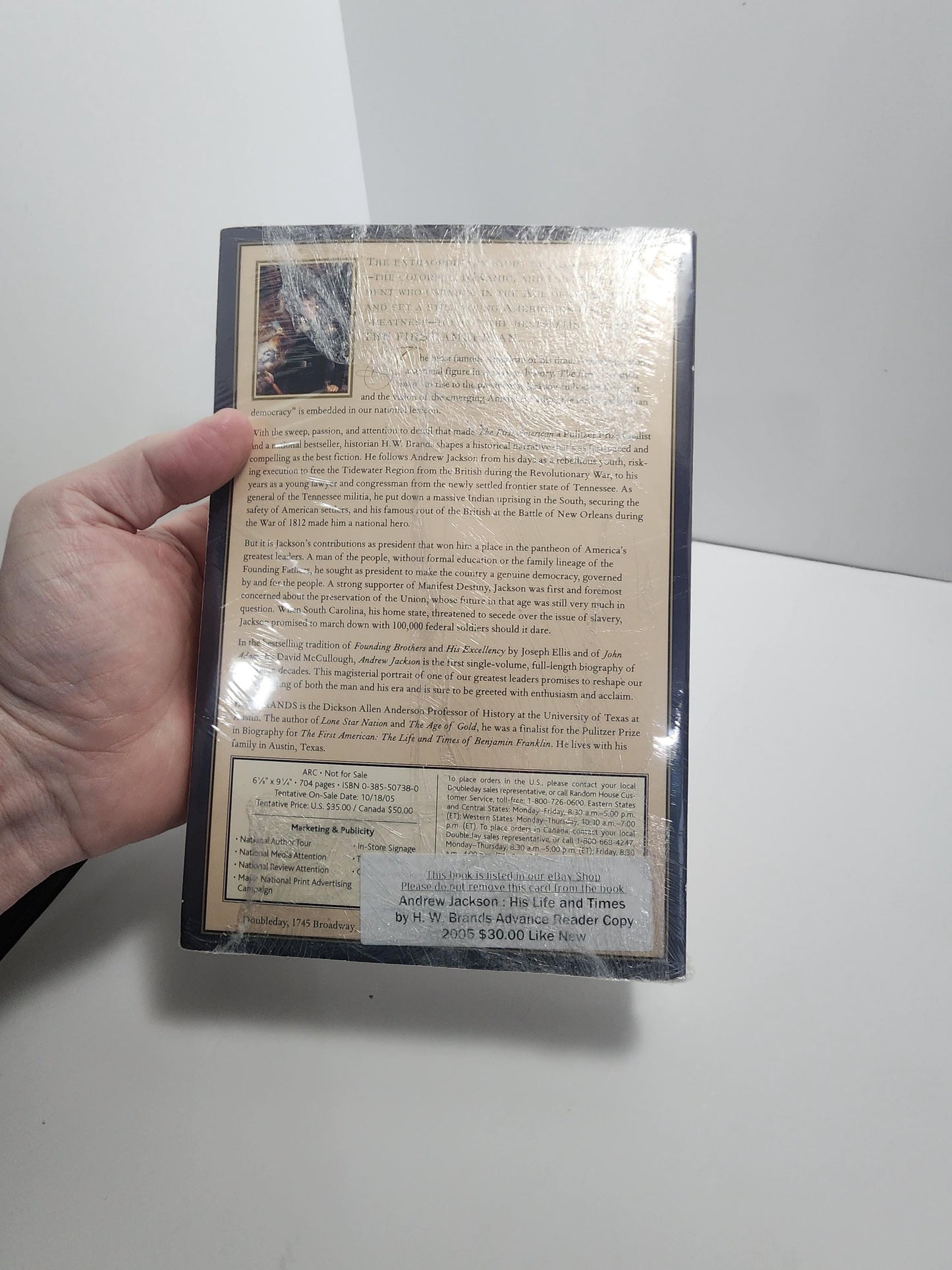 Andrew Jackson Book Advanced Reading Edition By H.W Brands - H.W Brands - Books - Biography - Andrew Jackson - History - Presidents