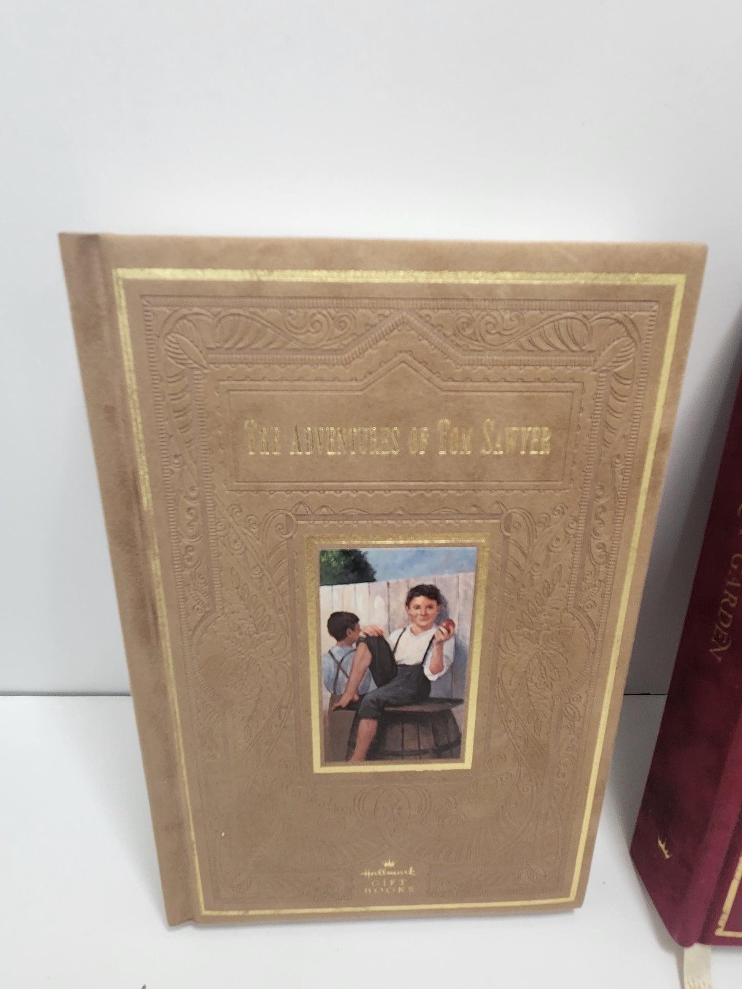 Hallmark Edition 2001 Books - The Adventures Of Tom Sawyer - The Secret Garden - Frances Burnett - Hallmark - Famous Books - Mark Twain