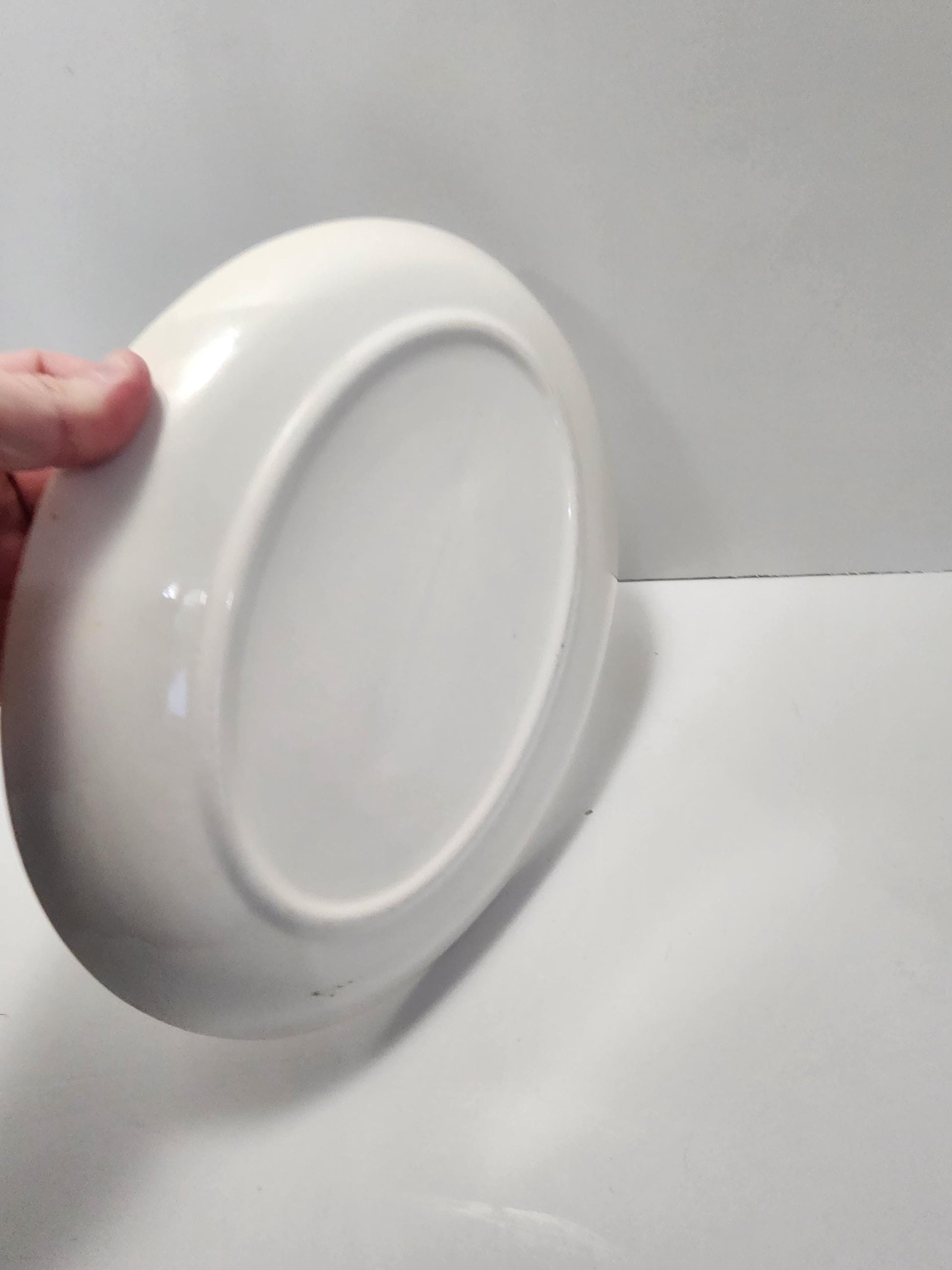 Oval Stoneware 1950s Kitchen Plate - Stoneware - Oval Plates - Serving Plate - Antique Kitchen - Kitchen - Plates