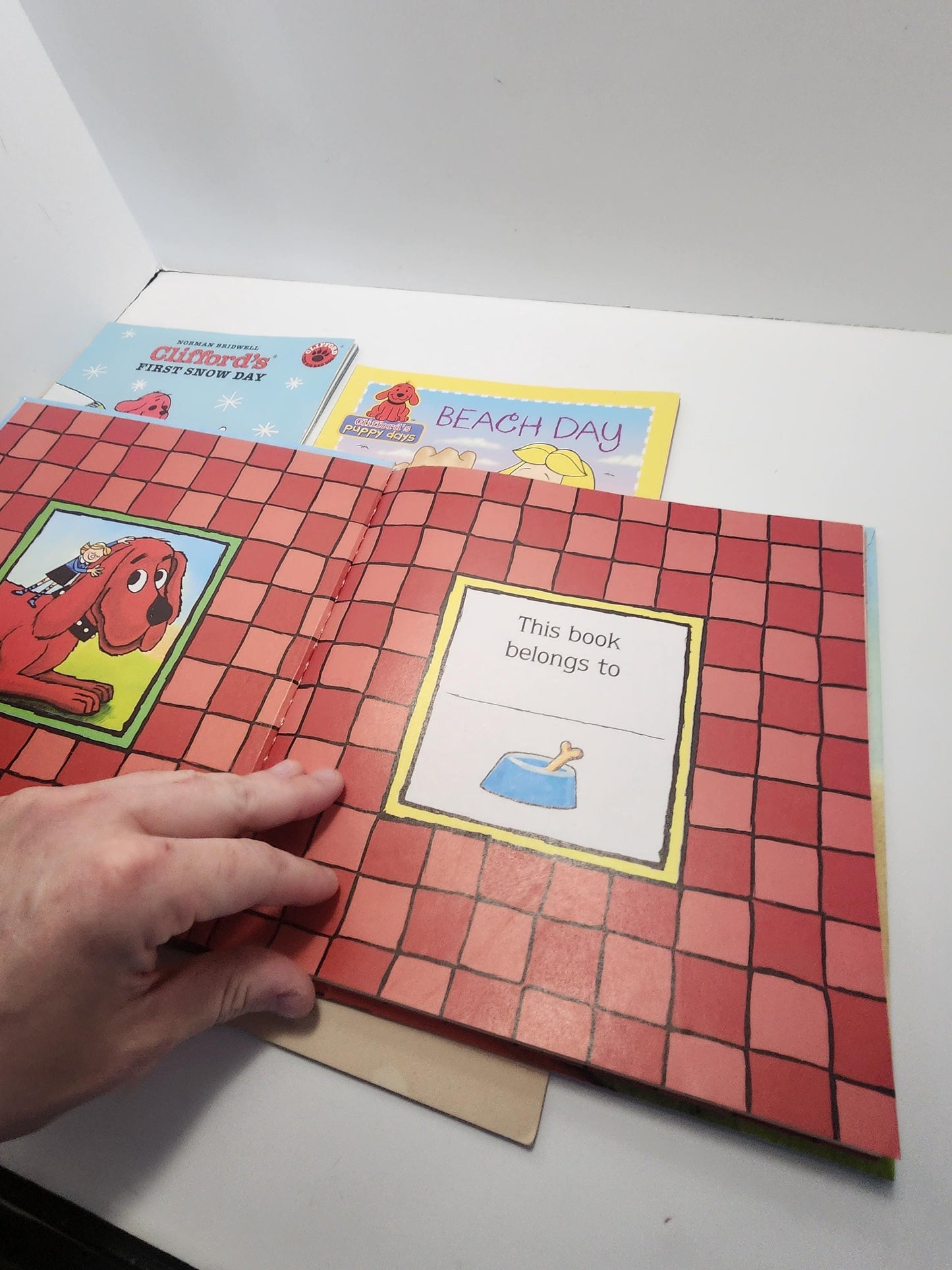 Clifford The Big Red Dog Book Lot of 4 By Norman Bridwell - PBS- PBS Shows - Books - Kids Books - Children's Books - Clifford The Big RedDog