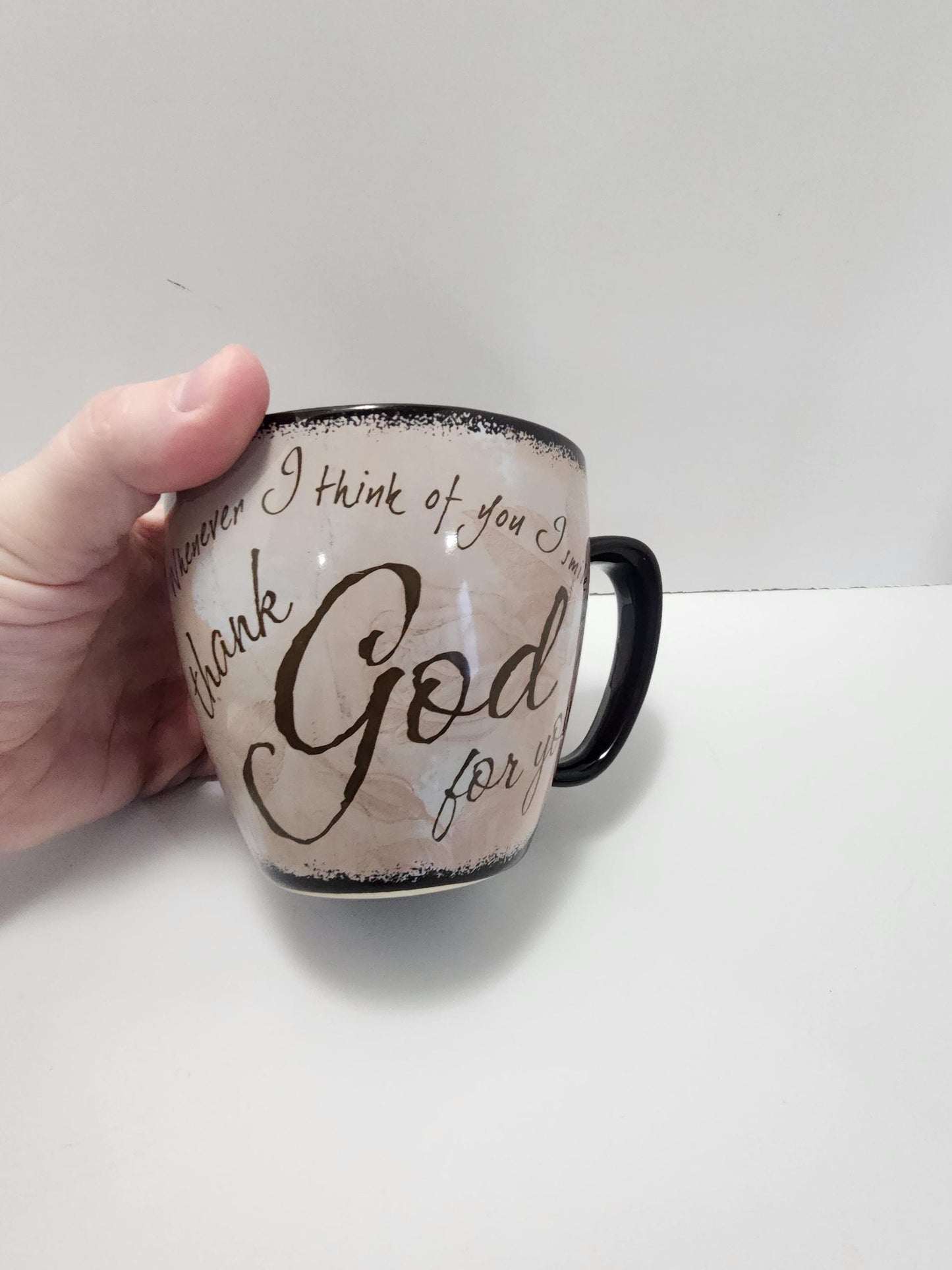 Thankful and Thank God Coffee Mugs - Coffee - Mugs - Coffee Mugs - Thankful - God - Thank God - Religious Gift - Religion - Gift Mugs