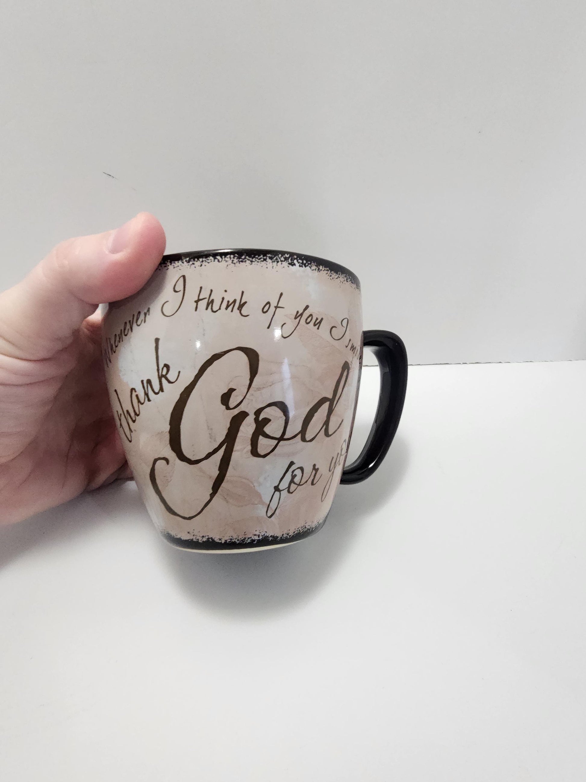 Thankful and Thank God Coffee Mugs - Coffee - Mugs - Coffee Mugs - Thankful - God - Thank God - Religious Gift - Religion - Gift Mugs