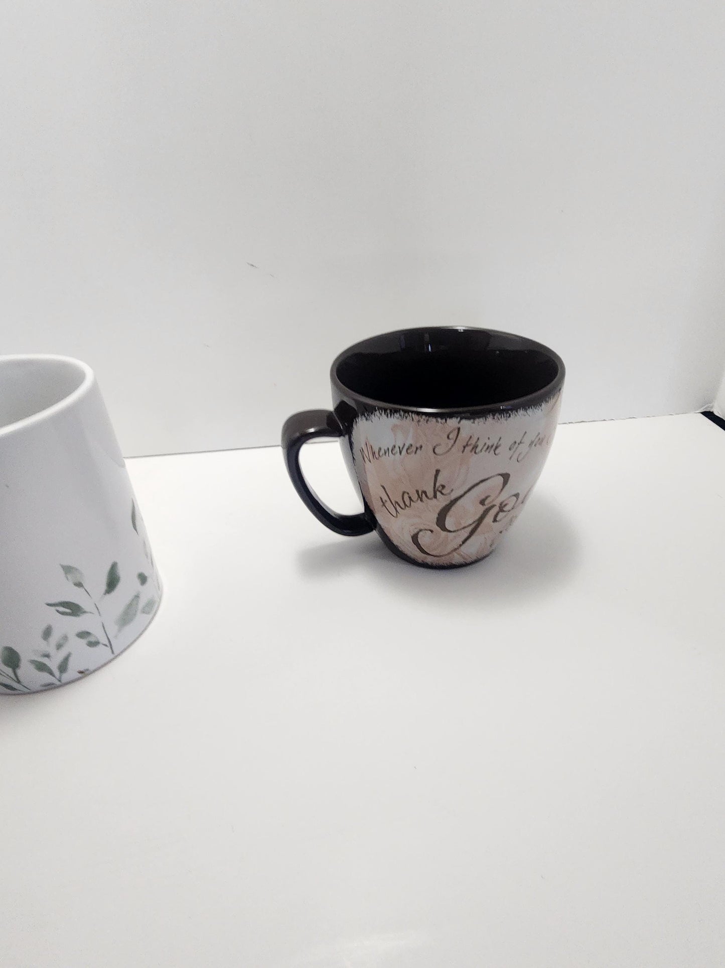 Thankful and Thank God Coffee Mugs - Coffee - Mugs - Coffee Mugs - Thankful - God - Thank God - Religious Gift - Religion - Gift Mugs