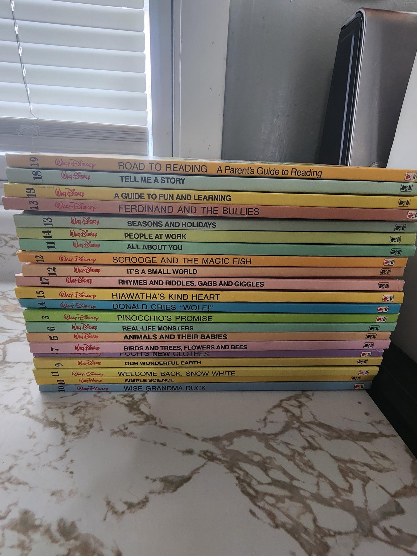 Walt Disney 1983 Fun To Read Children's Books Lot of 20 - Book Lot - Children's Books - Vintage Books - 1980s - Disney Books - Walt Disney