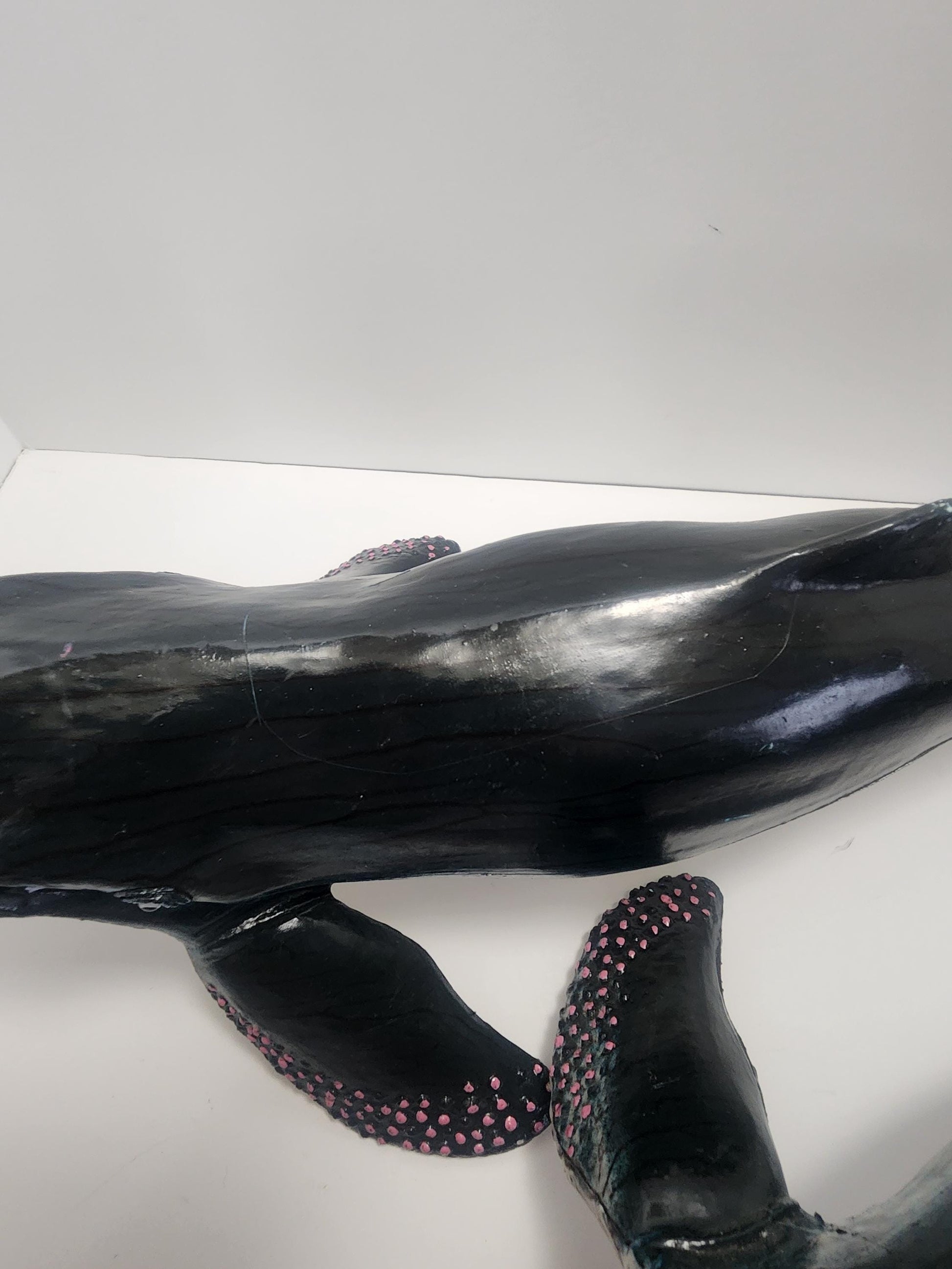 Humpback Whales 1980s Vintage PVC Figures - Whales - Humpback Whales - Pvc - Toys - Planters - Animals - Ocean - Decor