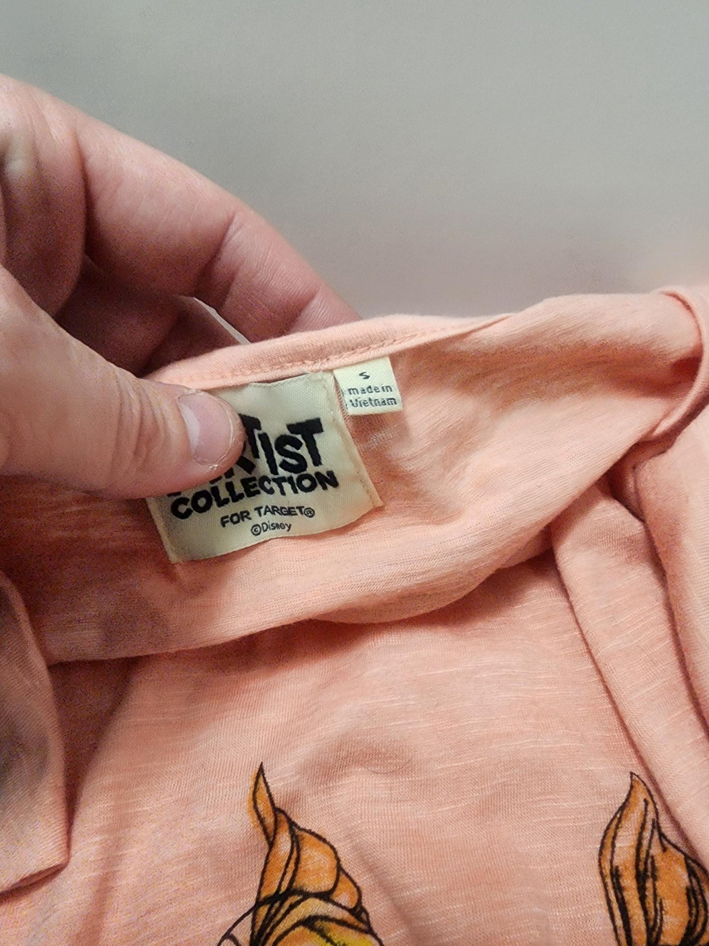 Womens Disney Artist Collection Small T Shirts - Womens Clothes - Clothes - T Shirts - Disney Artist Collection - Disney Shirt