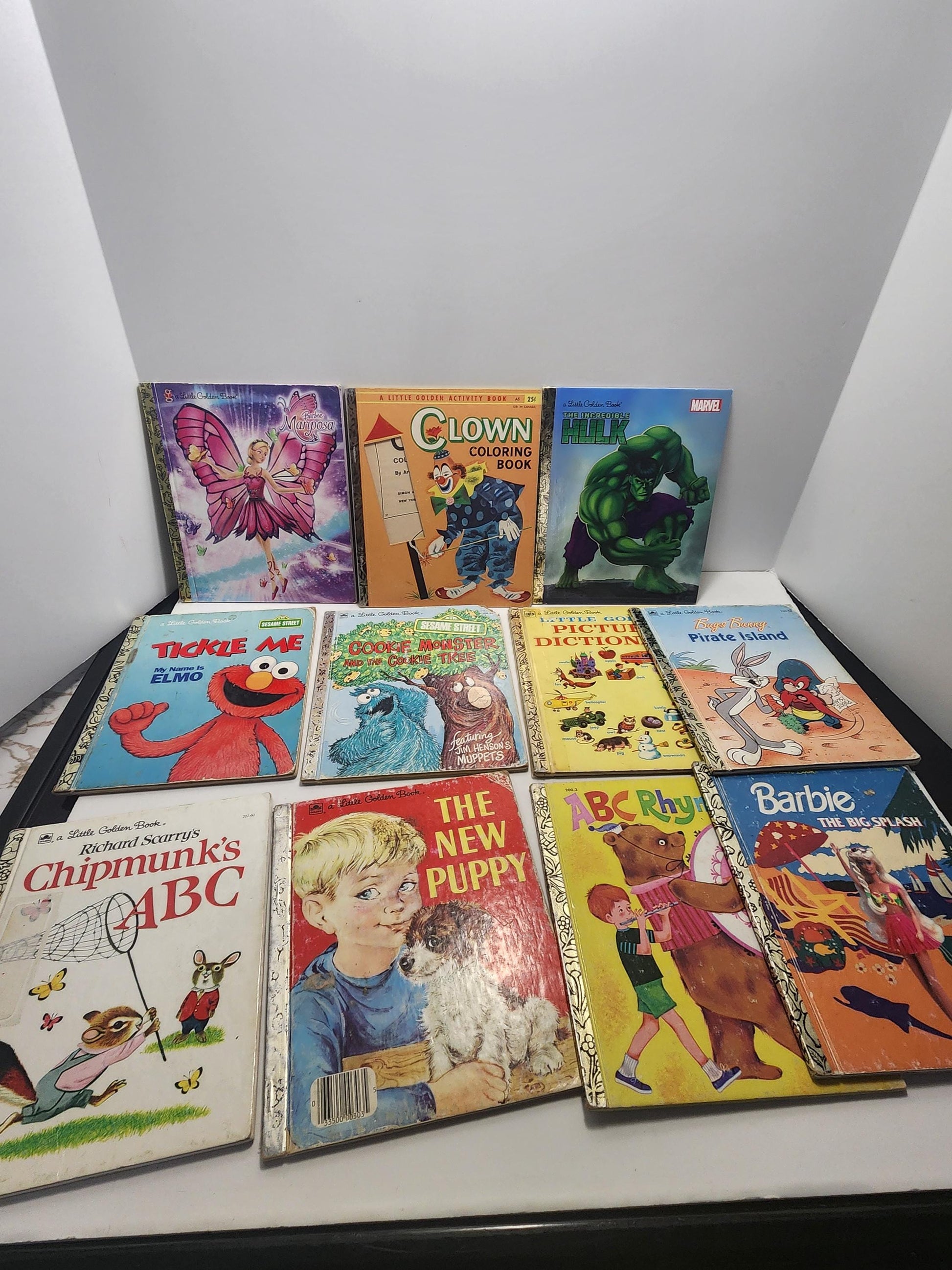 A Little Golden Books Vintage Lots - Children's Books - Little Golden Books - Disney - Christmas - Religious - Little Golden Books
