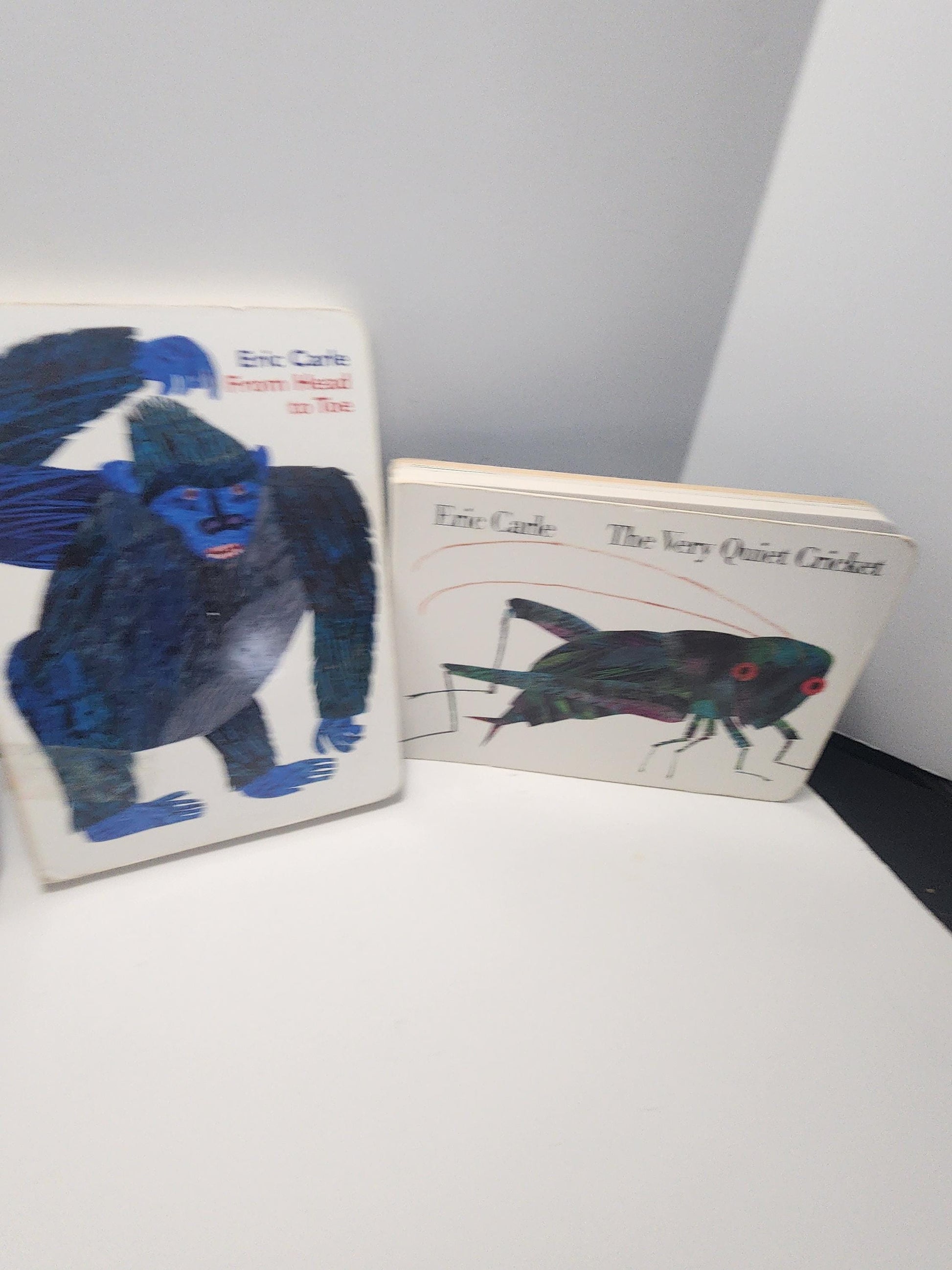 Eric Carle Books Lot of 4 - Eric Carle - Children's Books - Vintage Books - Eric Carle Books - Brown Bear - Very Quiet Cricket