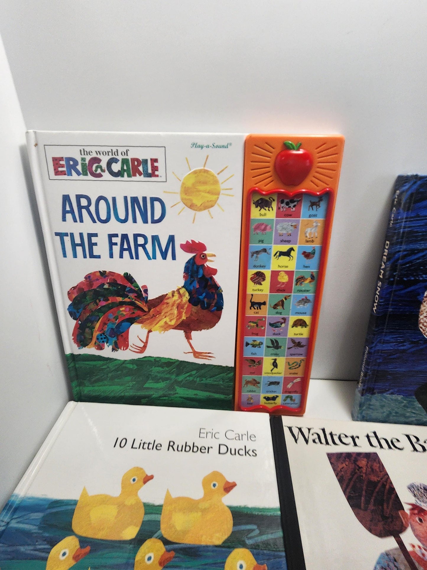 Eric Carle Vintage Book Lot of 5 - Interactive Books - Animal Books - Sound Books - Eric Carle - Eric Carle Books - Kids Books