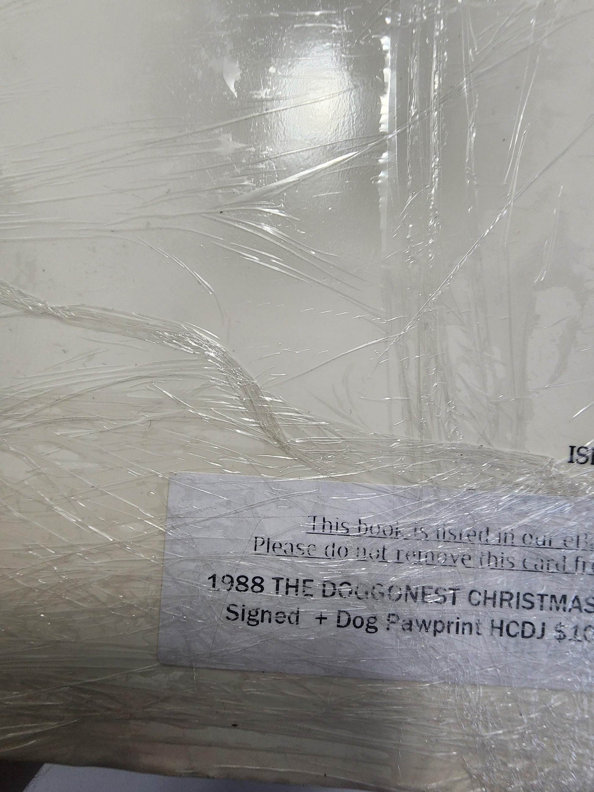 Signed Children's Books Lot of 2 - A Cowgirl And Her Horse By Jean Adam's - The Doggonest Christmas By Richard Stack