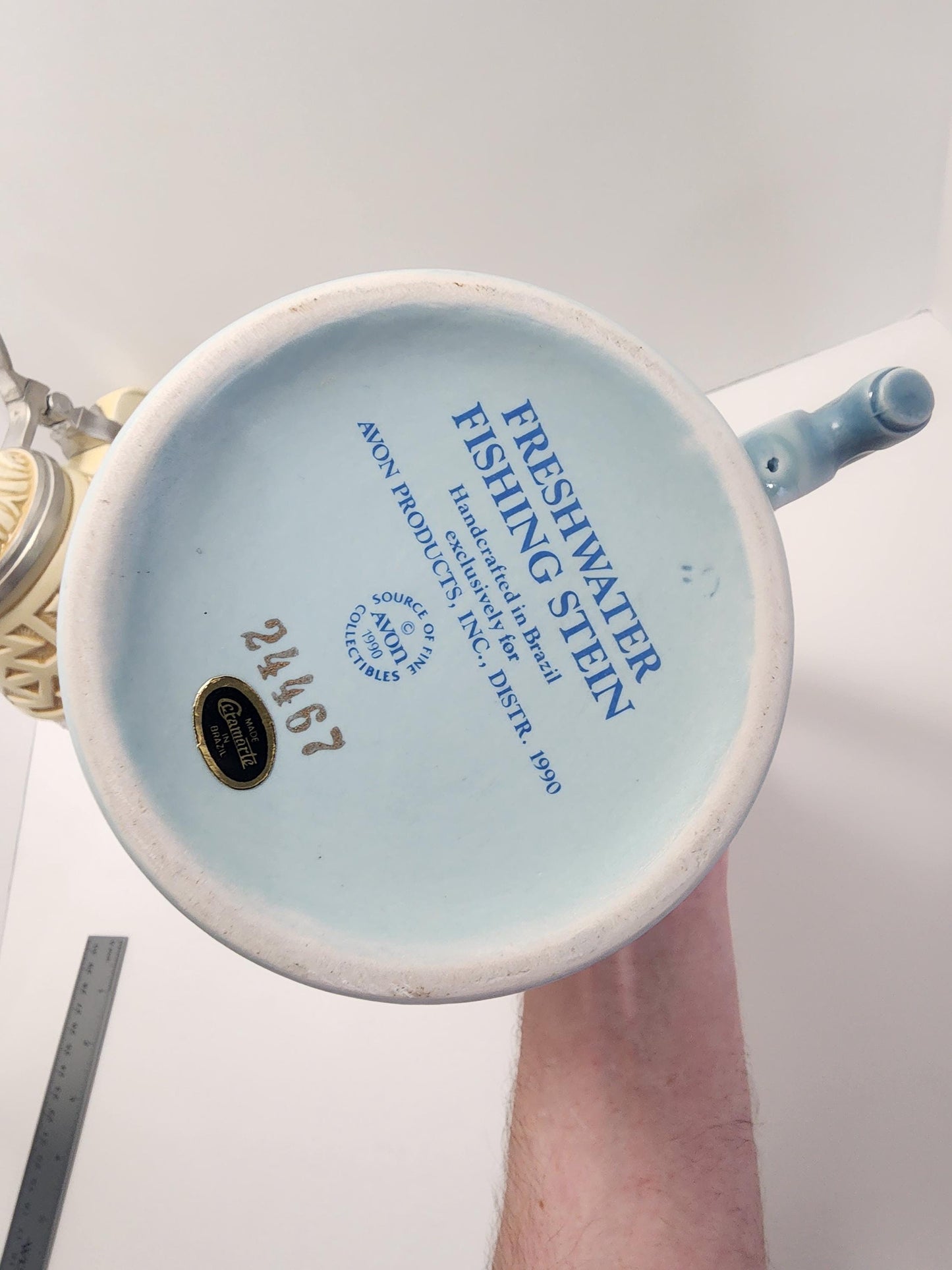 Avon Limited Edition 1990s Beer Steins - Beer - Beer Steins - Avon - Avon Steins - Vintage Steins - Safari - Africa - Fishing - Fishermen