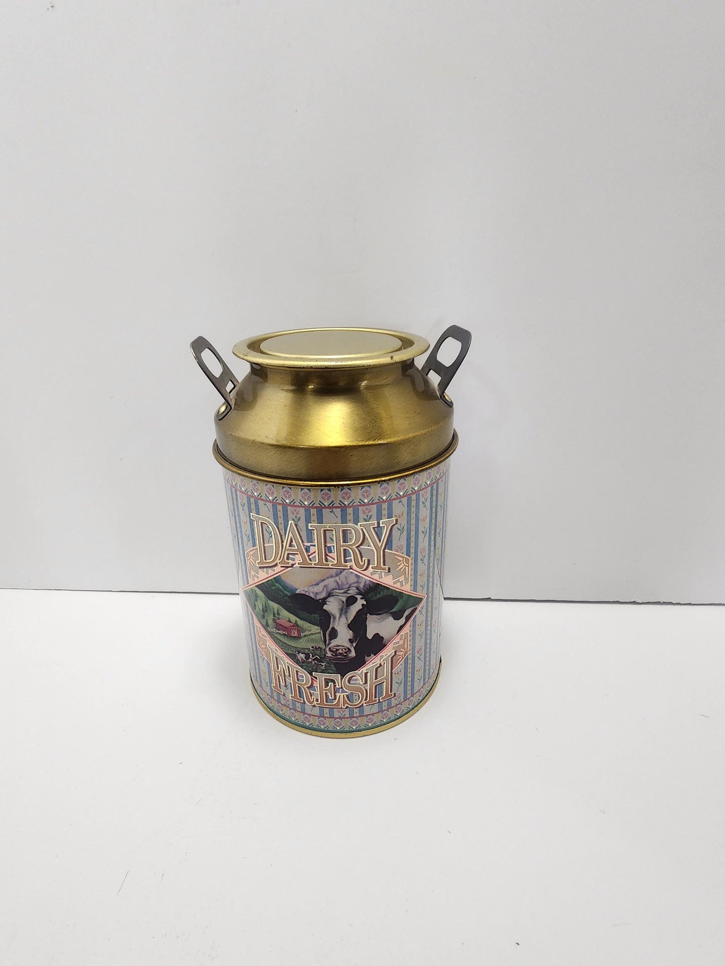 Vintage 1980s Iwaya Roly Poly Dairy Cow - Dairy Cows - Milk Glass - Milk Jar - Cows - Cow Plush - Cow - Cow Toys - Dairy Goodness - Tins