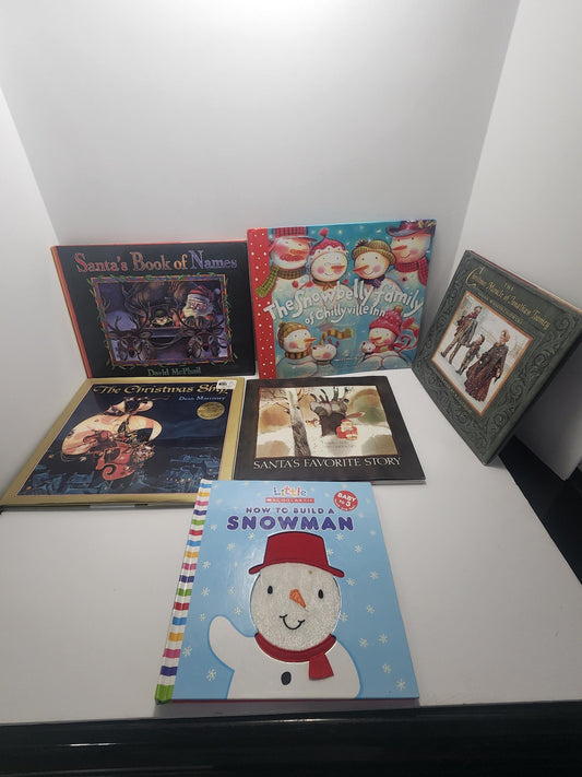 Childrens Christmas Books Lot - Snowman - Snowman Book - Christmas - Christmas Books - Snowmen - Children's Books - Books - Book Lot