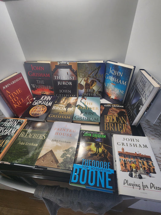 John Grisham Books - Hardcover Books - Paperback Books - John Grisham - Series - Best Selling - Popular Authors - John Grisham Books