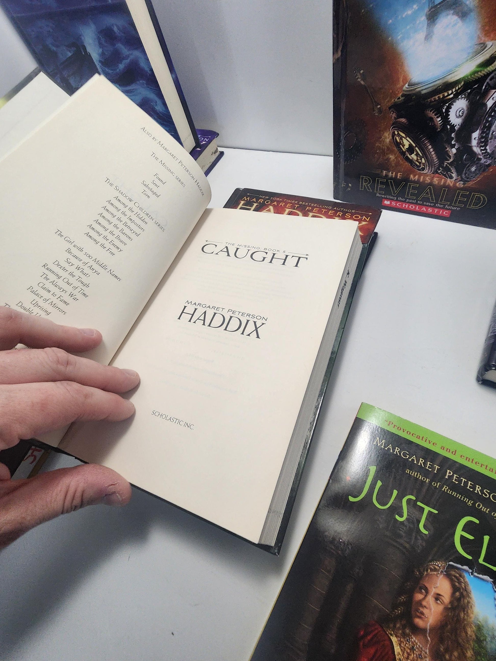 Margaret Peterson Haddix Books - Books - Margaret Peterson - Haddix - Haddox Books - Book Set - Books Series - Young Adult Books - Scholasti