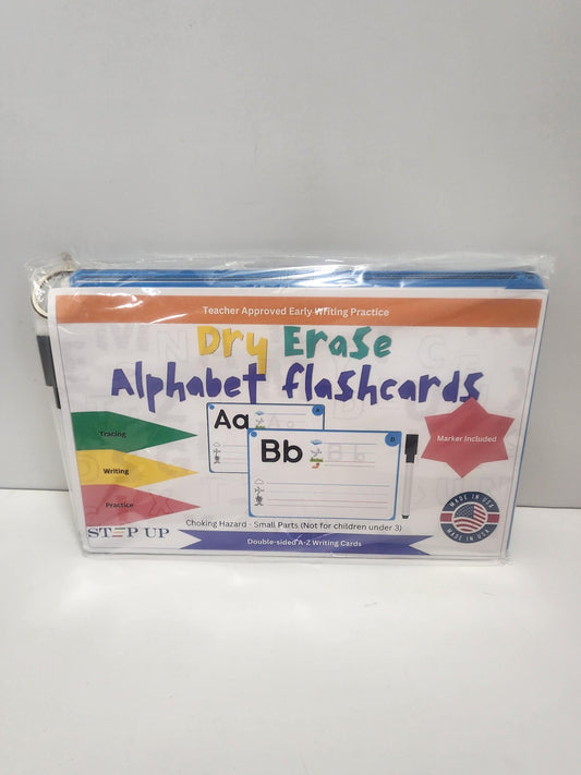 Dry Erase Alphabet Flash Cards - Learning - Learning Games - Alphabet - ABC- ABC- Kids - Kids Games - Counting - Counting Games - School