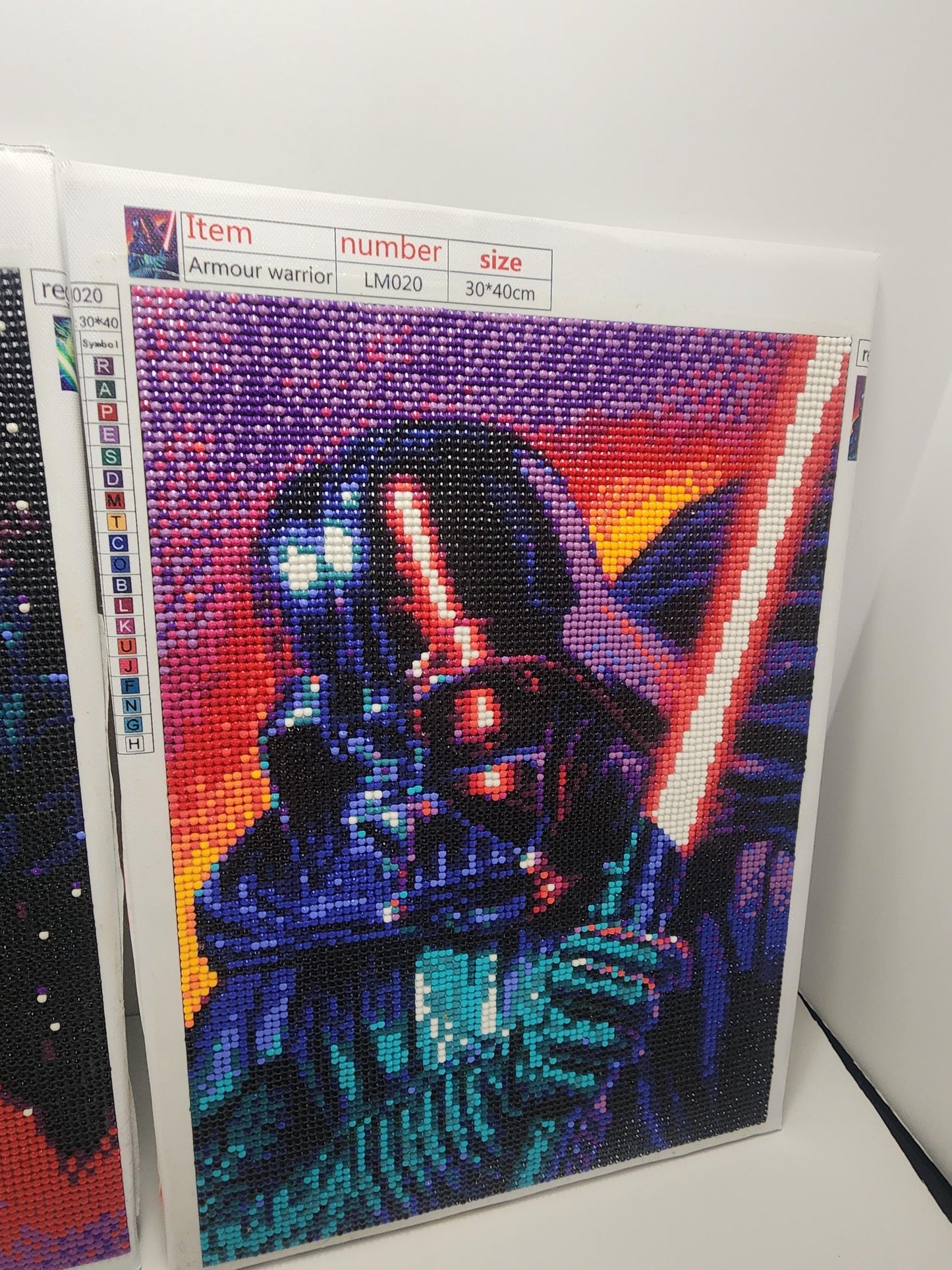 Star Wars Darth Vader & Yoda Lot of 2 Diamond Art - Diamonds - Diamond Art - Star Wars - Yoda - Darth Vader - Wall Decor - Arts - Decor